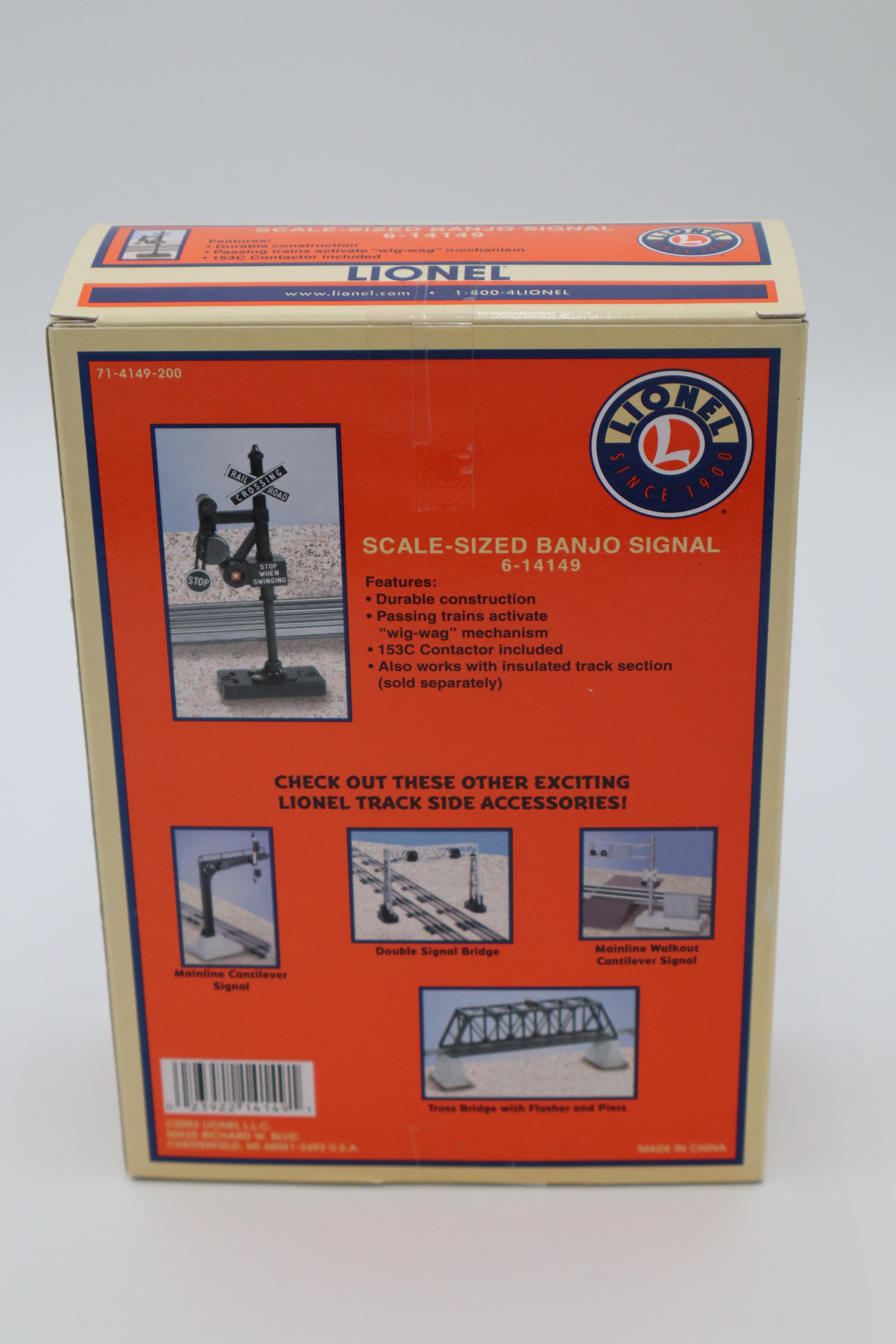 Lionel 6-14149 Scale Sized Banjo Signal-Second hand-M8360