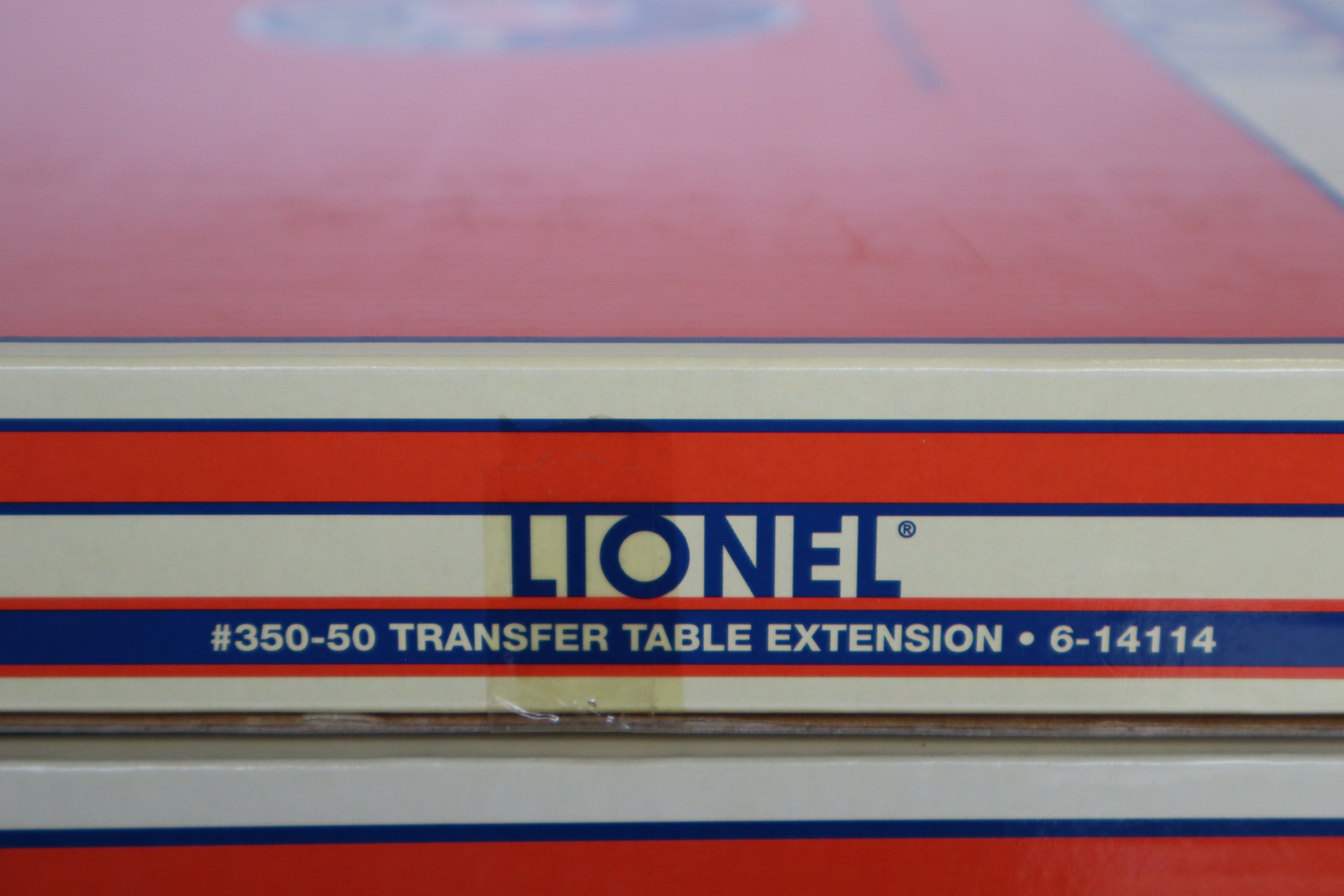Lionel 6-14113 #350 Engine Transfer Table & 6-14114 #250-50 Transfer Table Extension-Second hand-M8361
