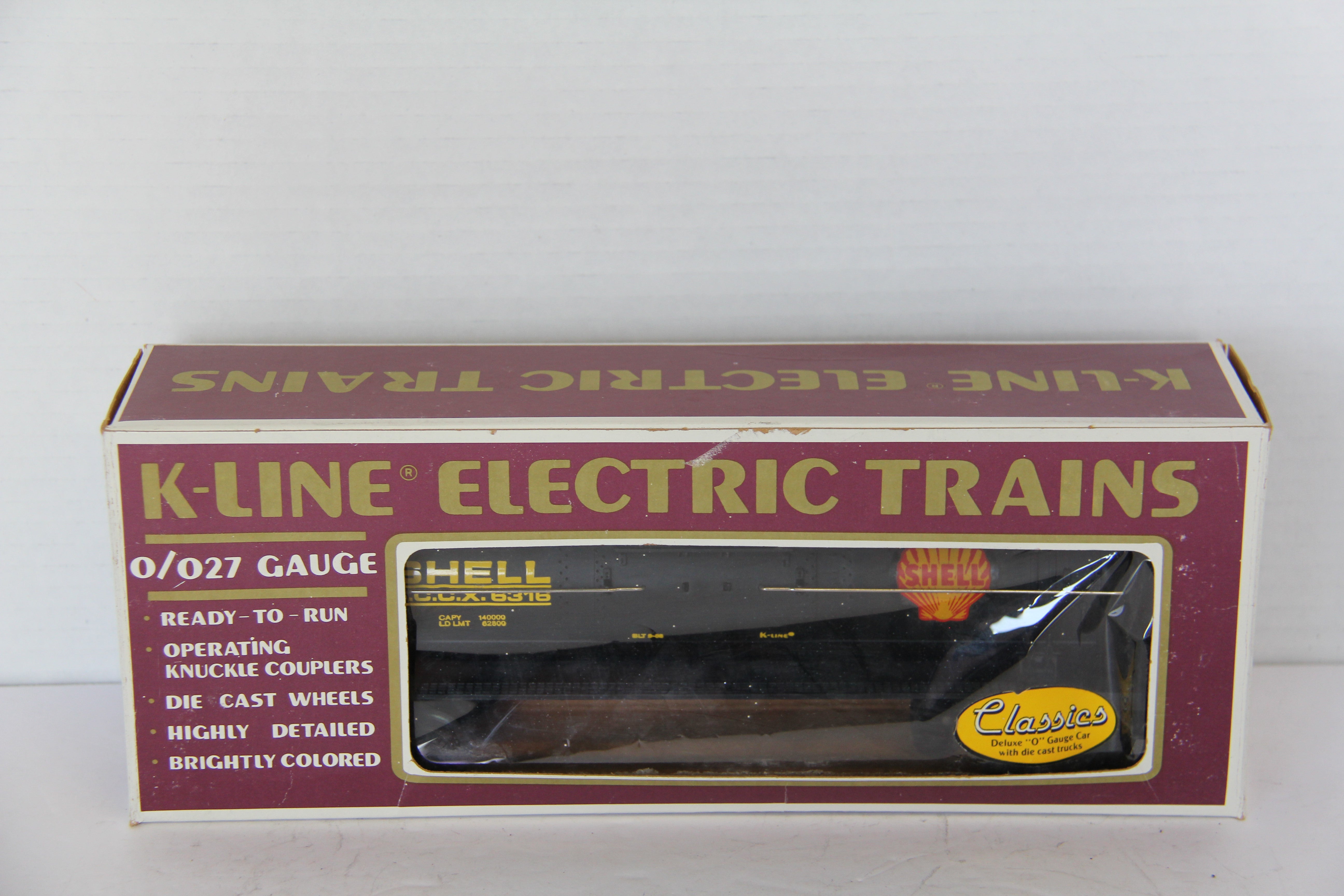 K Line #1801 The Southern Pacific Limited 0 Gauge Train Set-Second hand-M7677