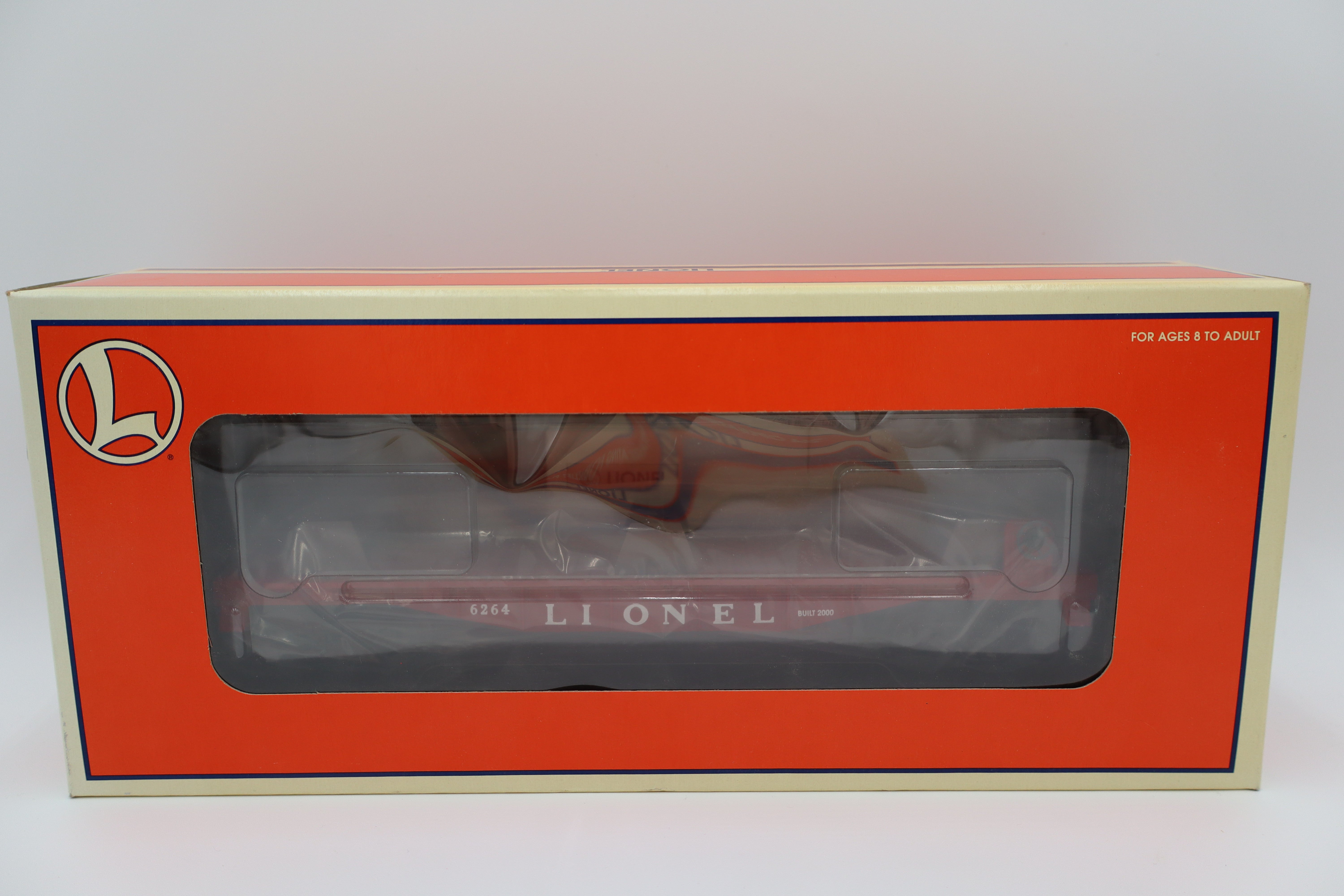 Lionel 6-14000 -264 Operating Forklift Platform & 6-19484 Flat Car w/ Lumber Load-Second hand-M8362