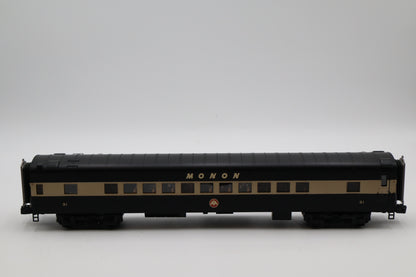 MTH 20-69101 Monon 2 Car Streamlined Baggage /Coach Passenger Set- Smooth-Second hand-M8480