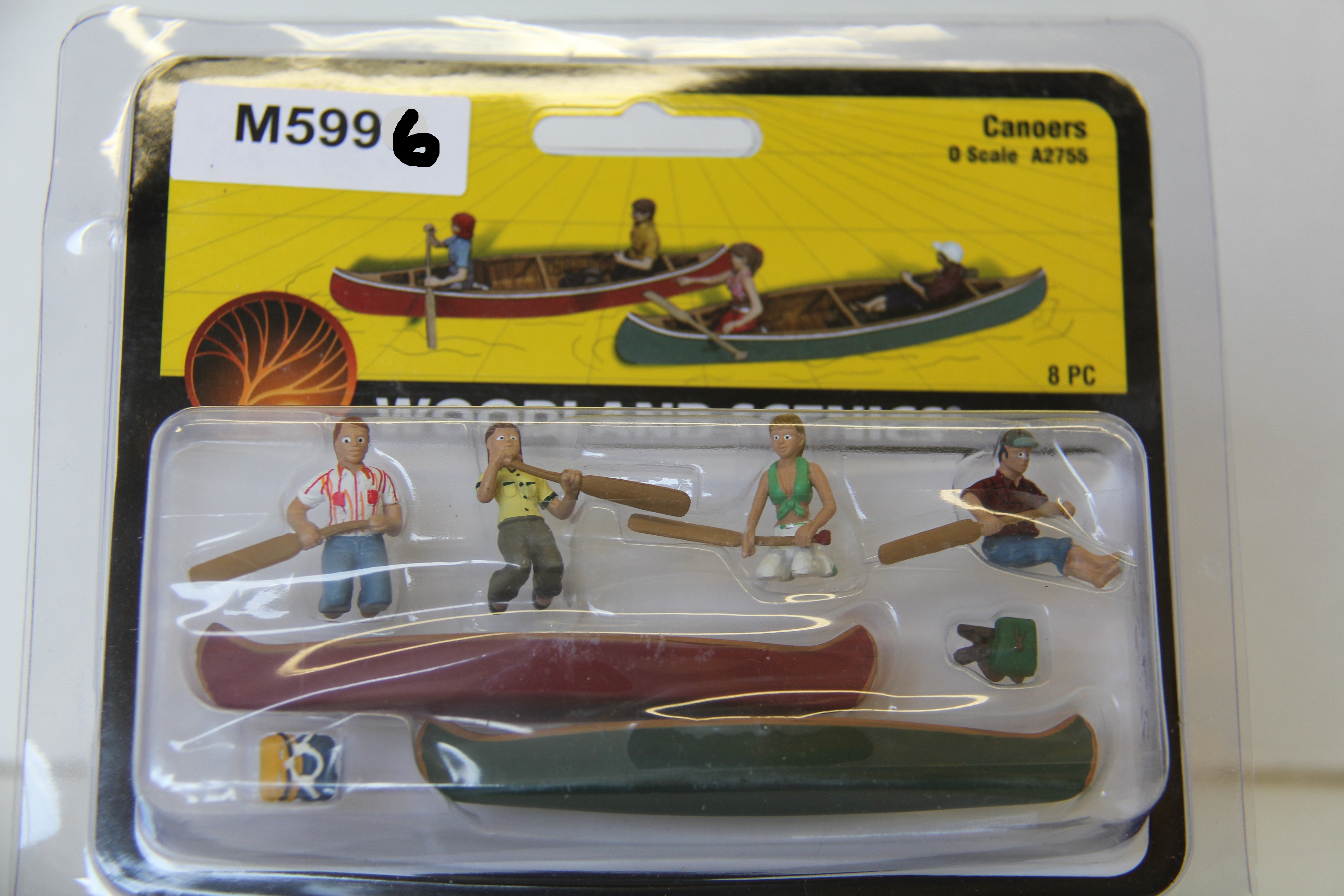 Woodland Scenics A2755 Canoers-Second hand-M5996