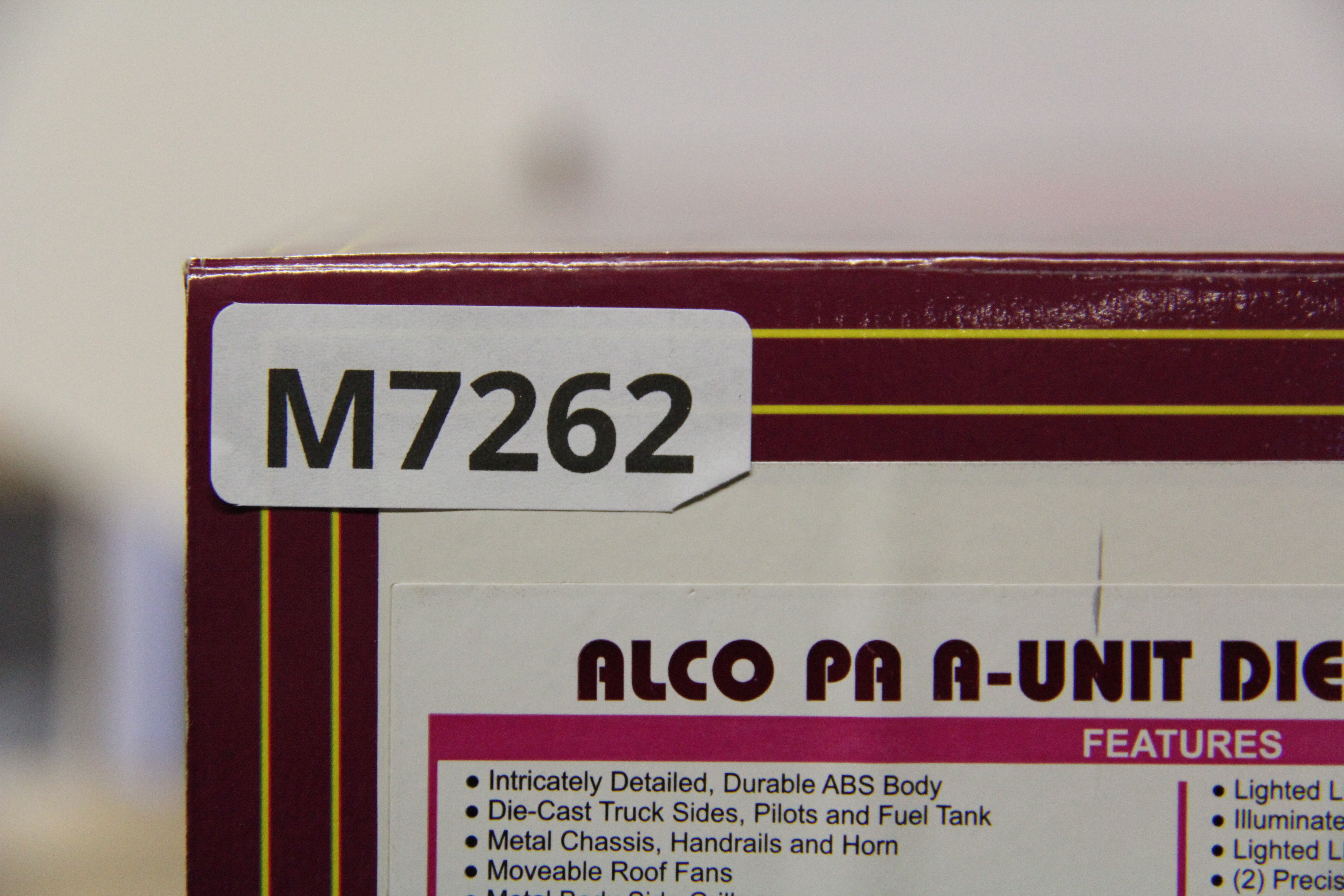 MTH 20-21247-1 New York Central #4204 P&LE Alco PA A-Unit Diesel-Second hand-M7262