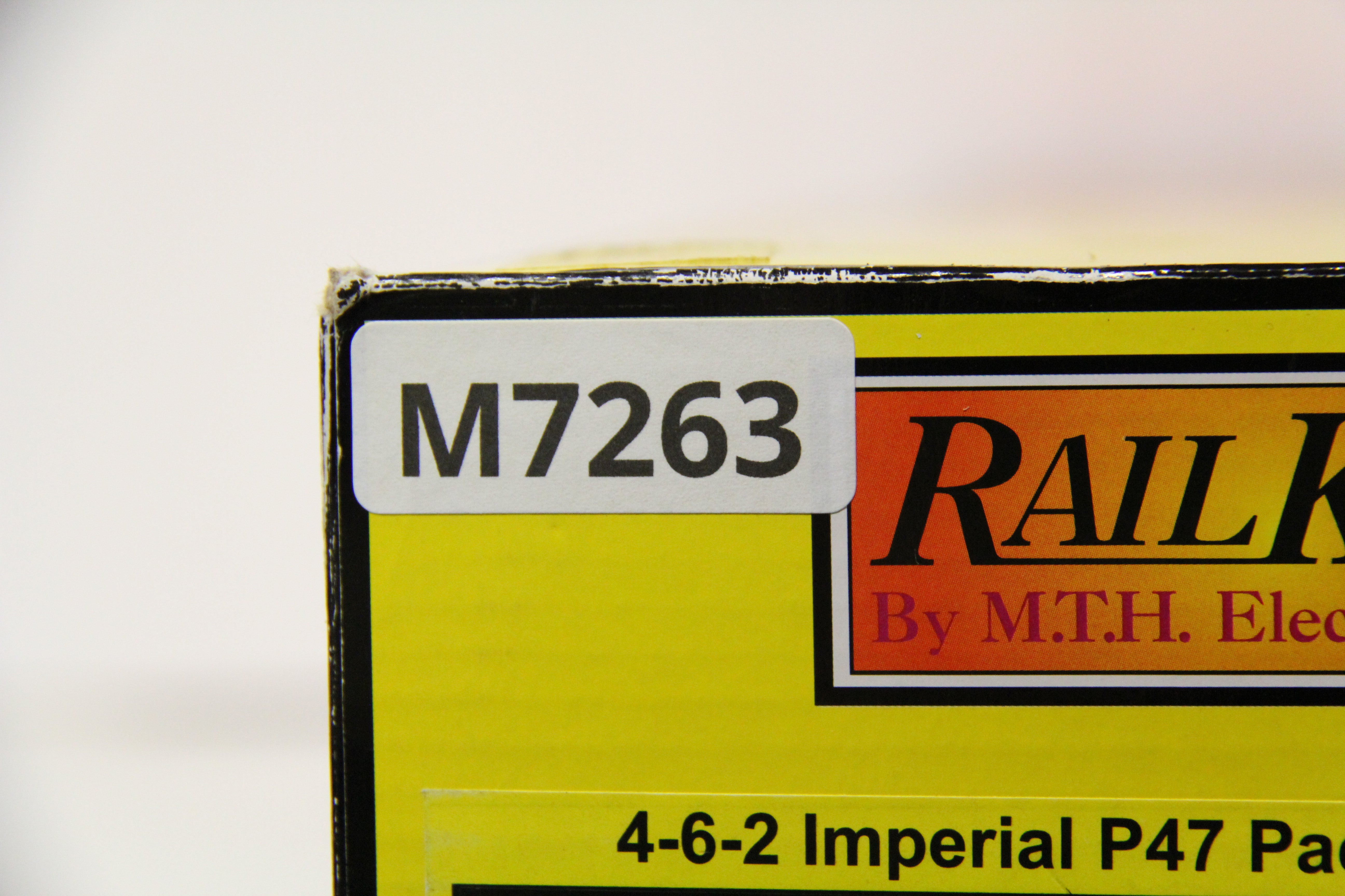 Rail King 30-1771-1 Atlantic Coast Line #1504 4-6-2 Imperial P47 Pacific Steam Engine-Second hand-M7263