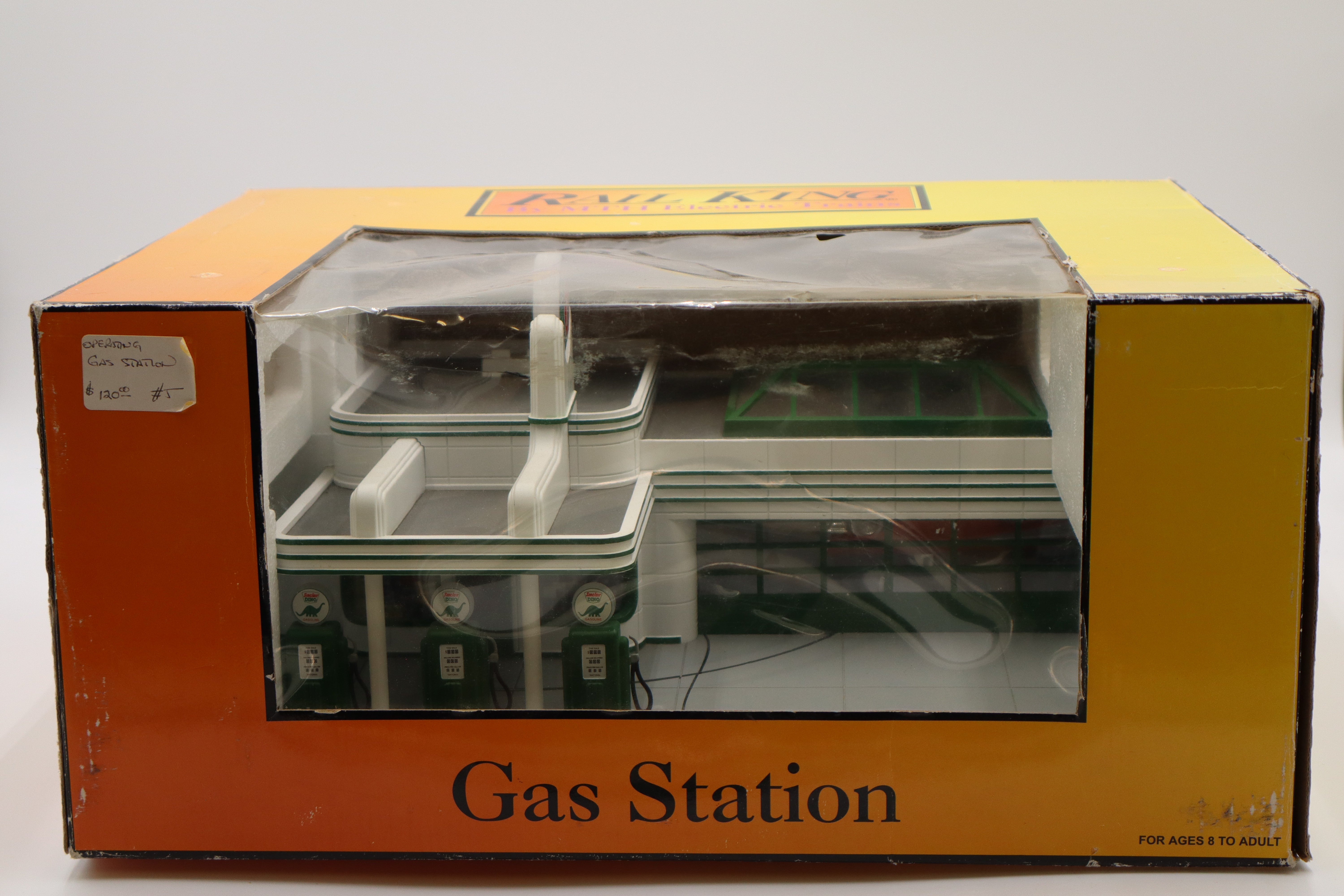Rail King 30-9101 Sinclair Operating Gas Station-Second hand-M8490