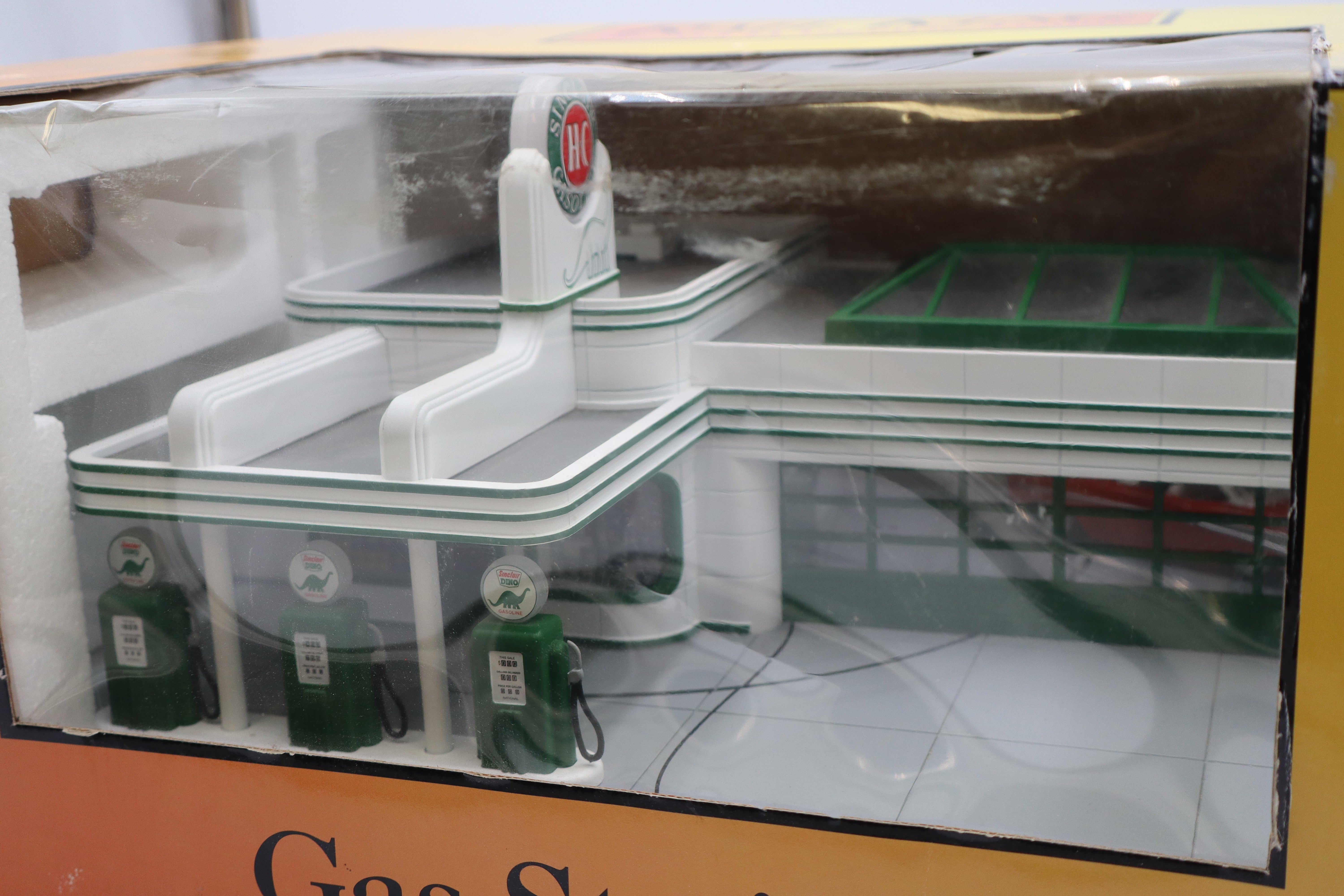 Rail King 30-9101 Sinclair Operating Gas Station-Second hand-M8490