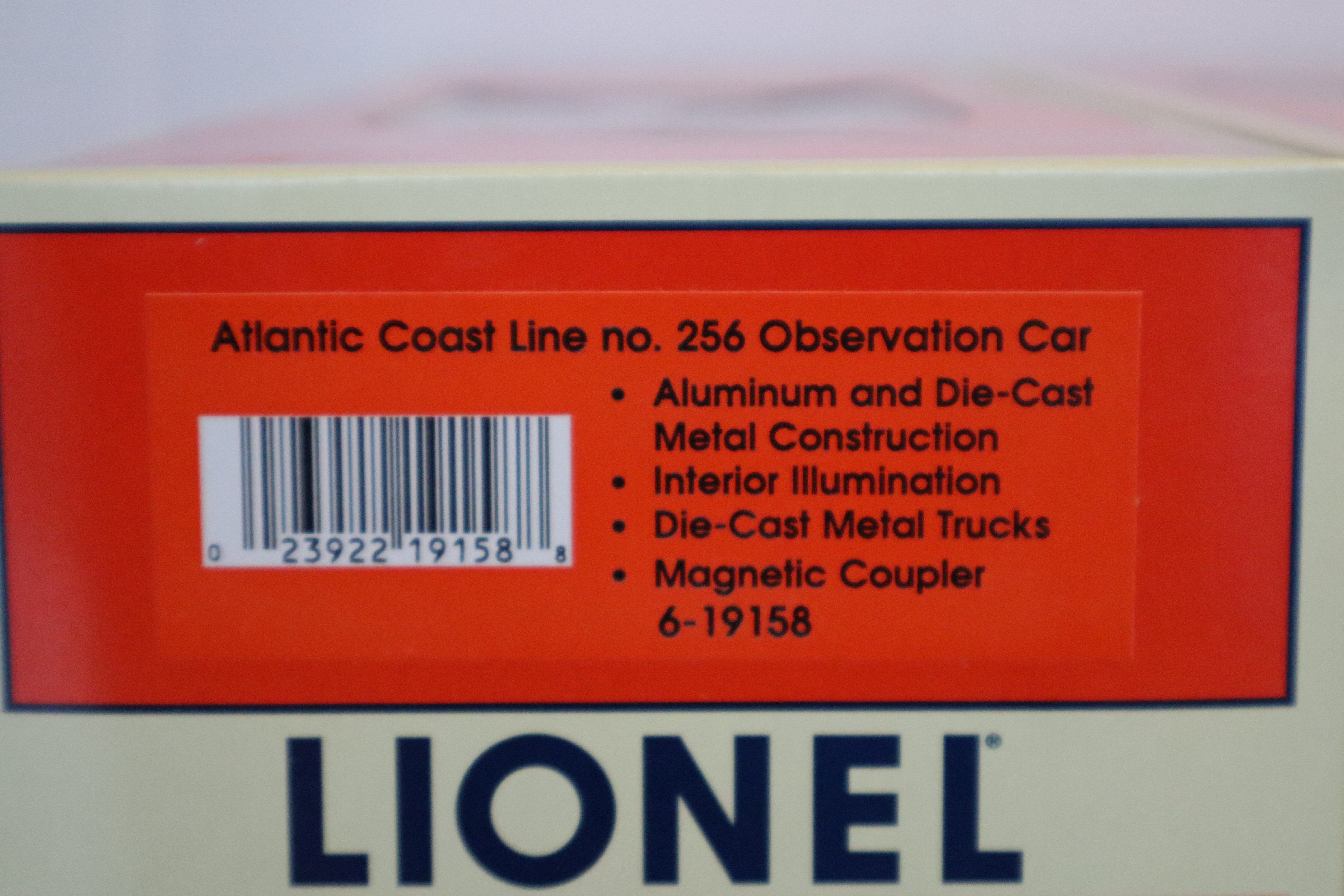 Lionel 6-11903 Atlantic Coast Line F3 ABA Diesels & 4 Passenger Set-Second hand-M8371