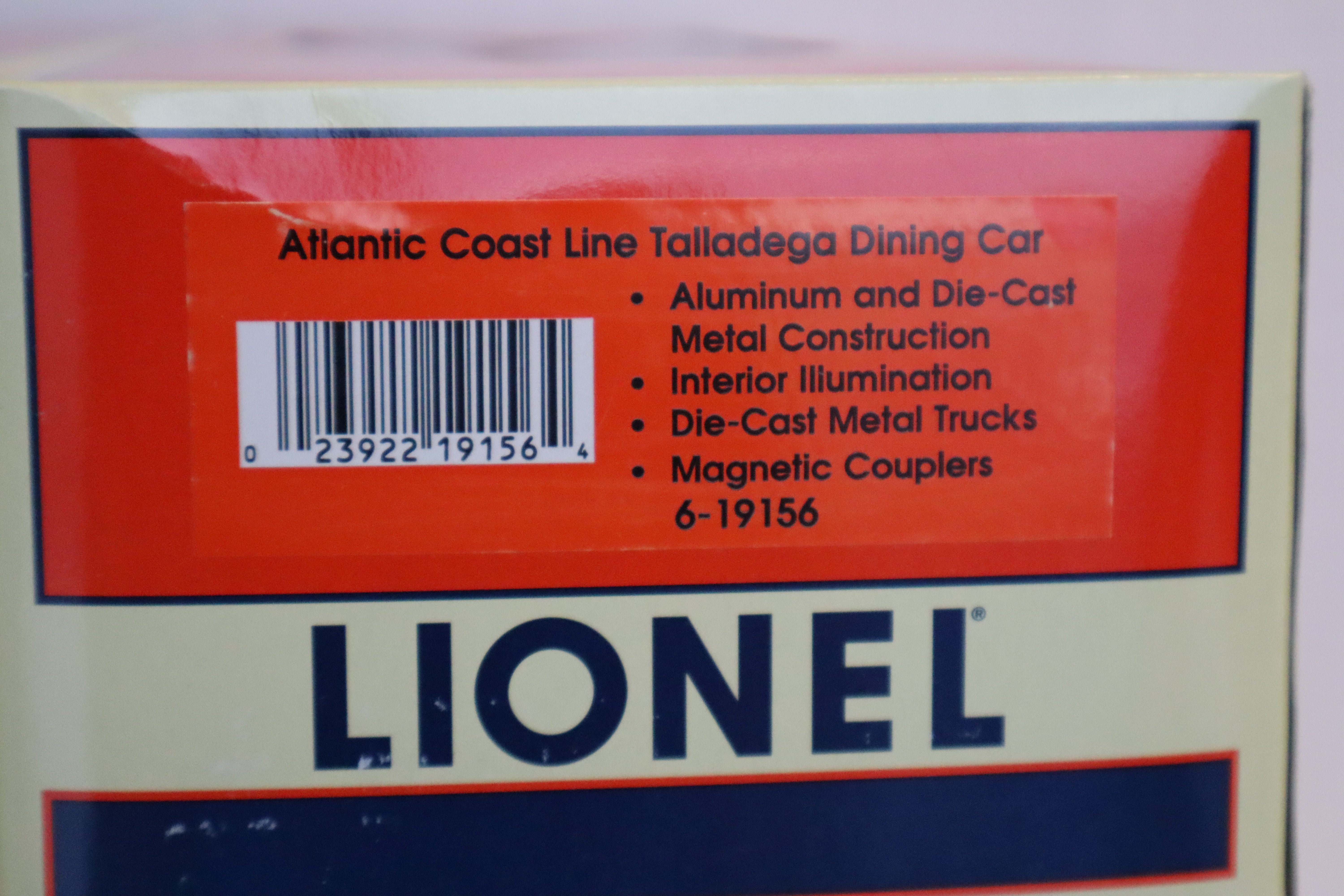 Lionel 6-11903 Atlantic Coast Line F3 ABA Diesels & 4 Passenger Set-Second hand-M8371