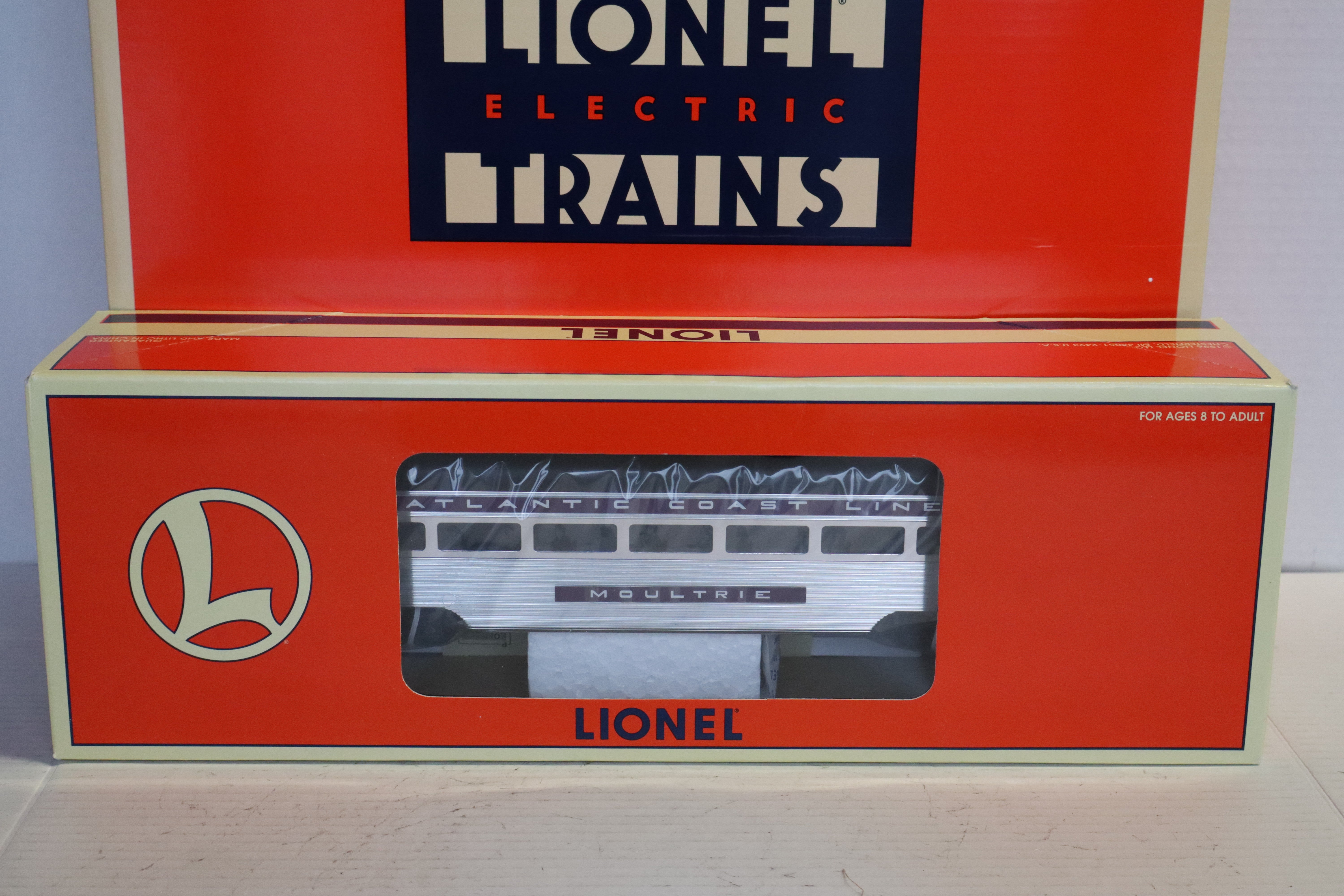 Lionel 6-11903 Atlantic Coast Line F3 ABA Diesels & 4 Passenger Set-Second hand-M8371