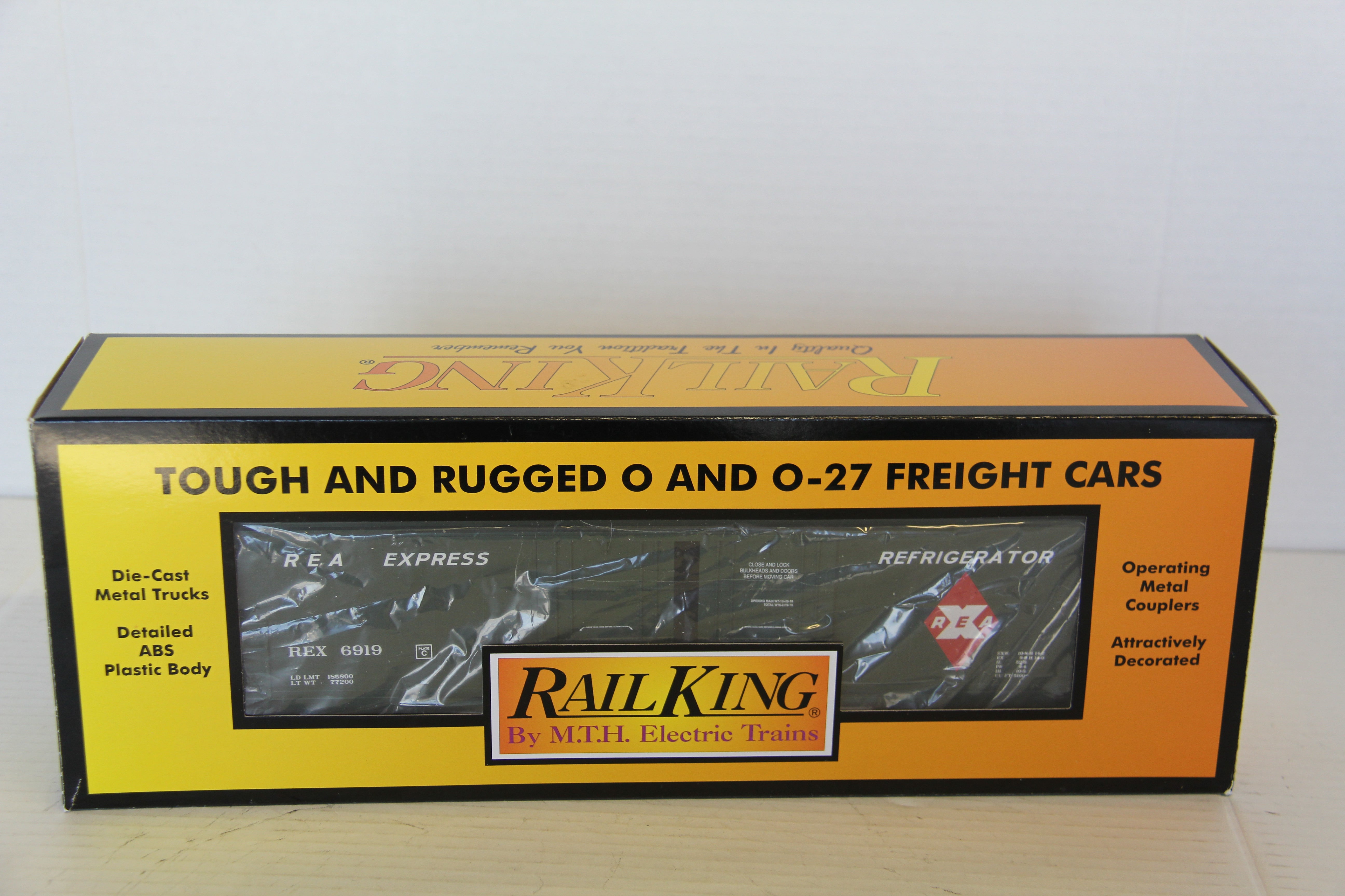 Rail King 30-71080 Railroad Express Boxcar-Second hand-M7271