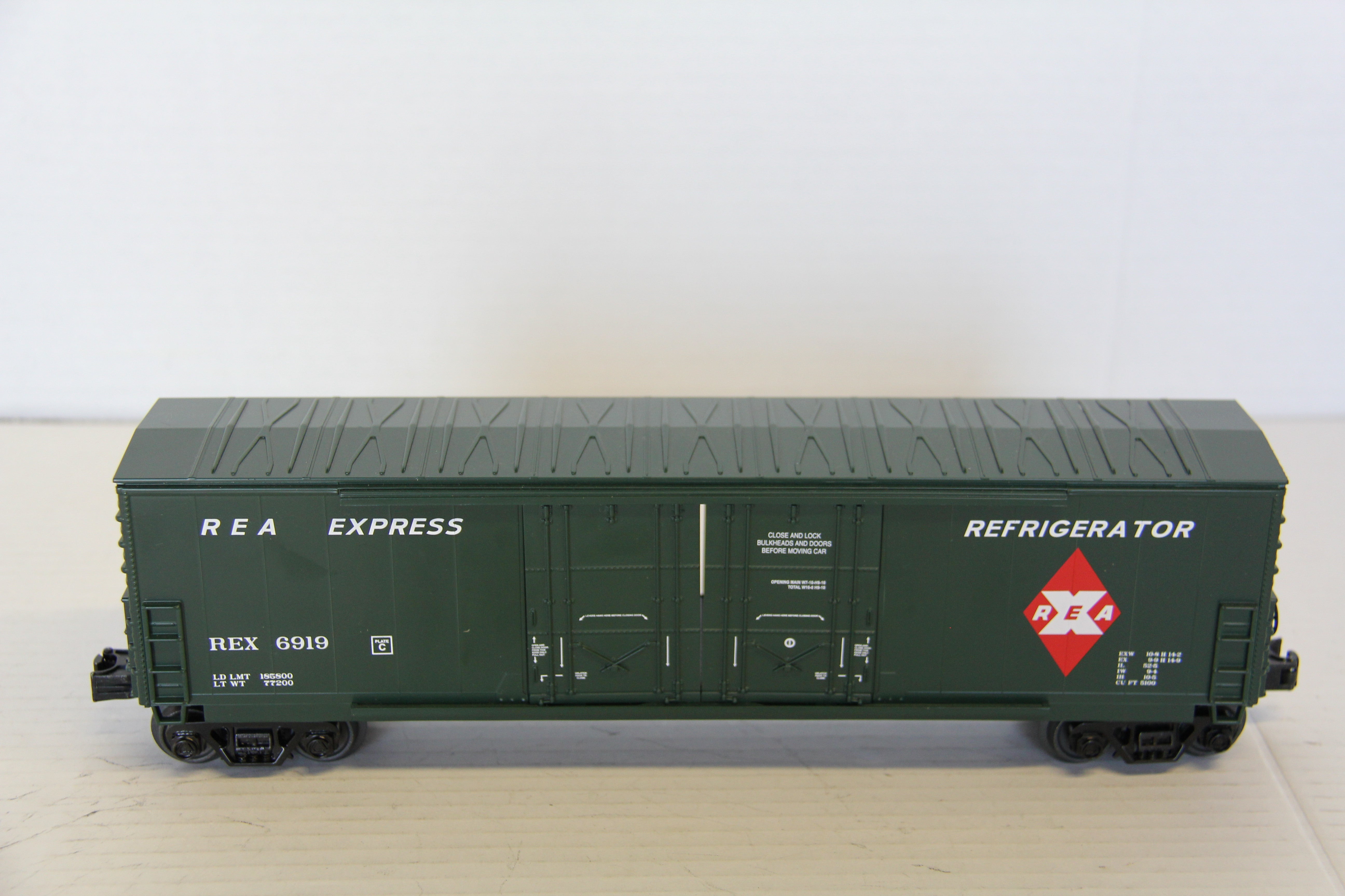 Rail King 30-71080 Railroad Express Boxcar-Second hand-M7271