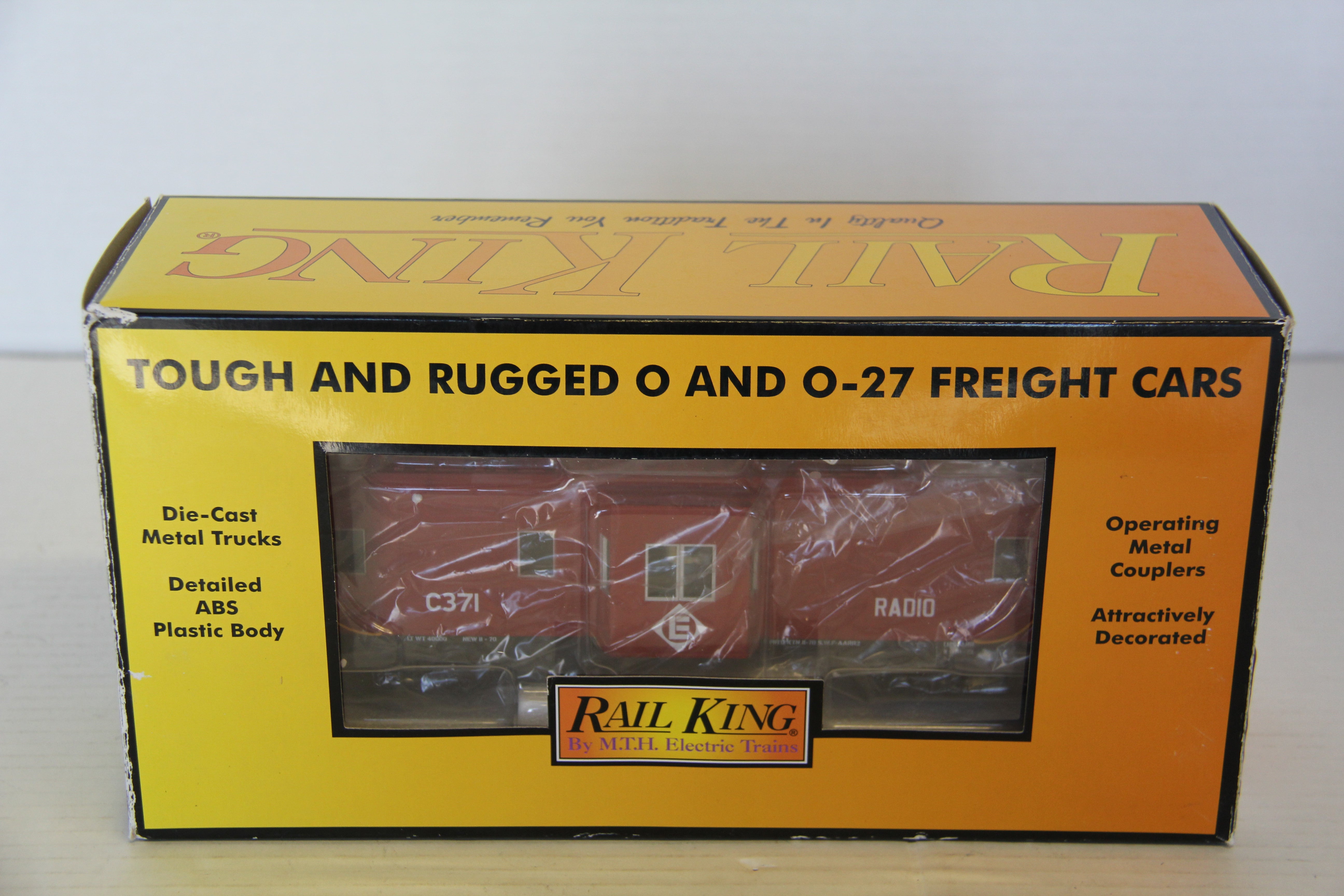 Rail King 30-77273 Erie Lackawanna Bay Window Caboose-Second hand-M7272