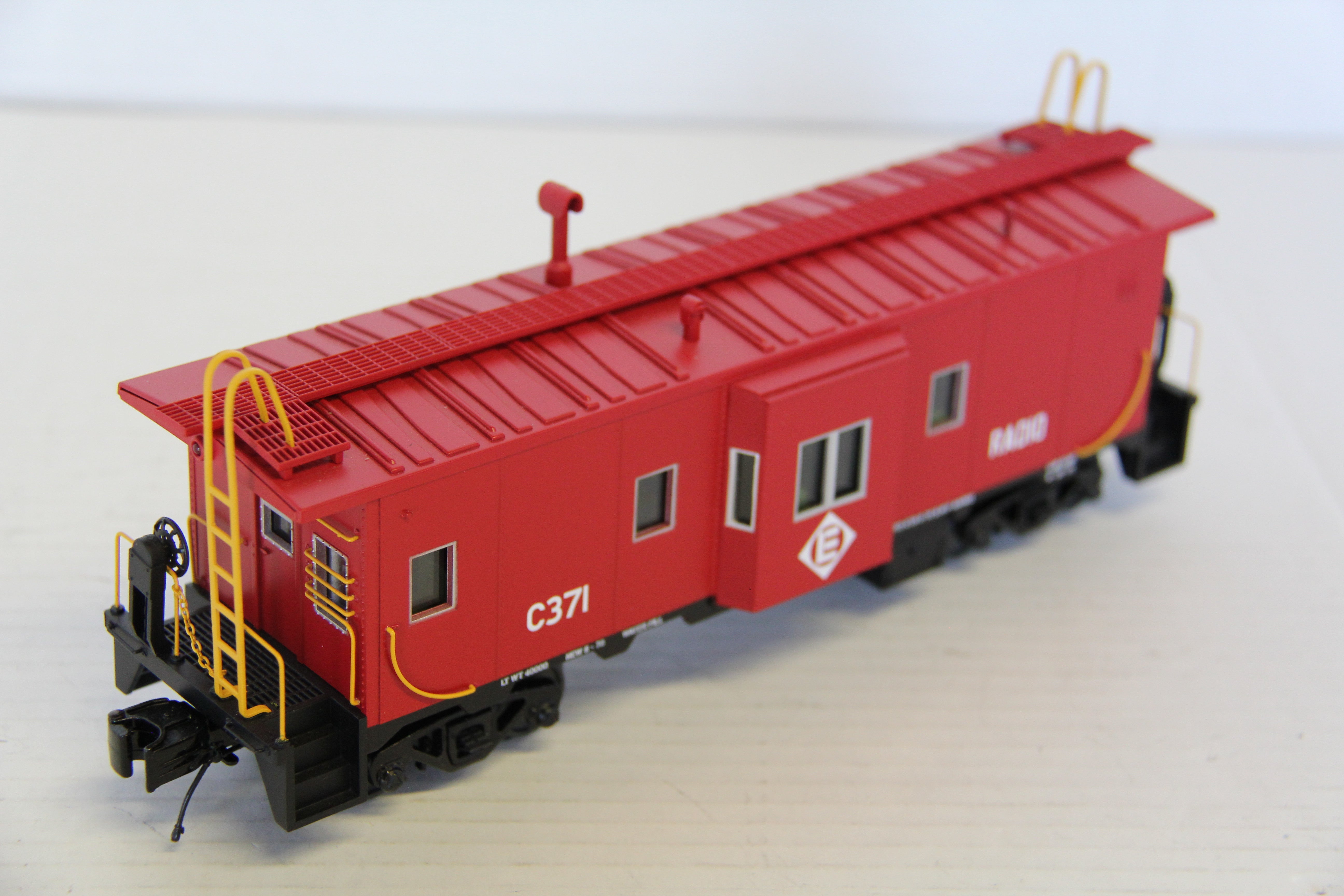 Rail King 30-77273 Erie Lackawanna Bay Window Caboose-Second hand-M7272