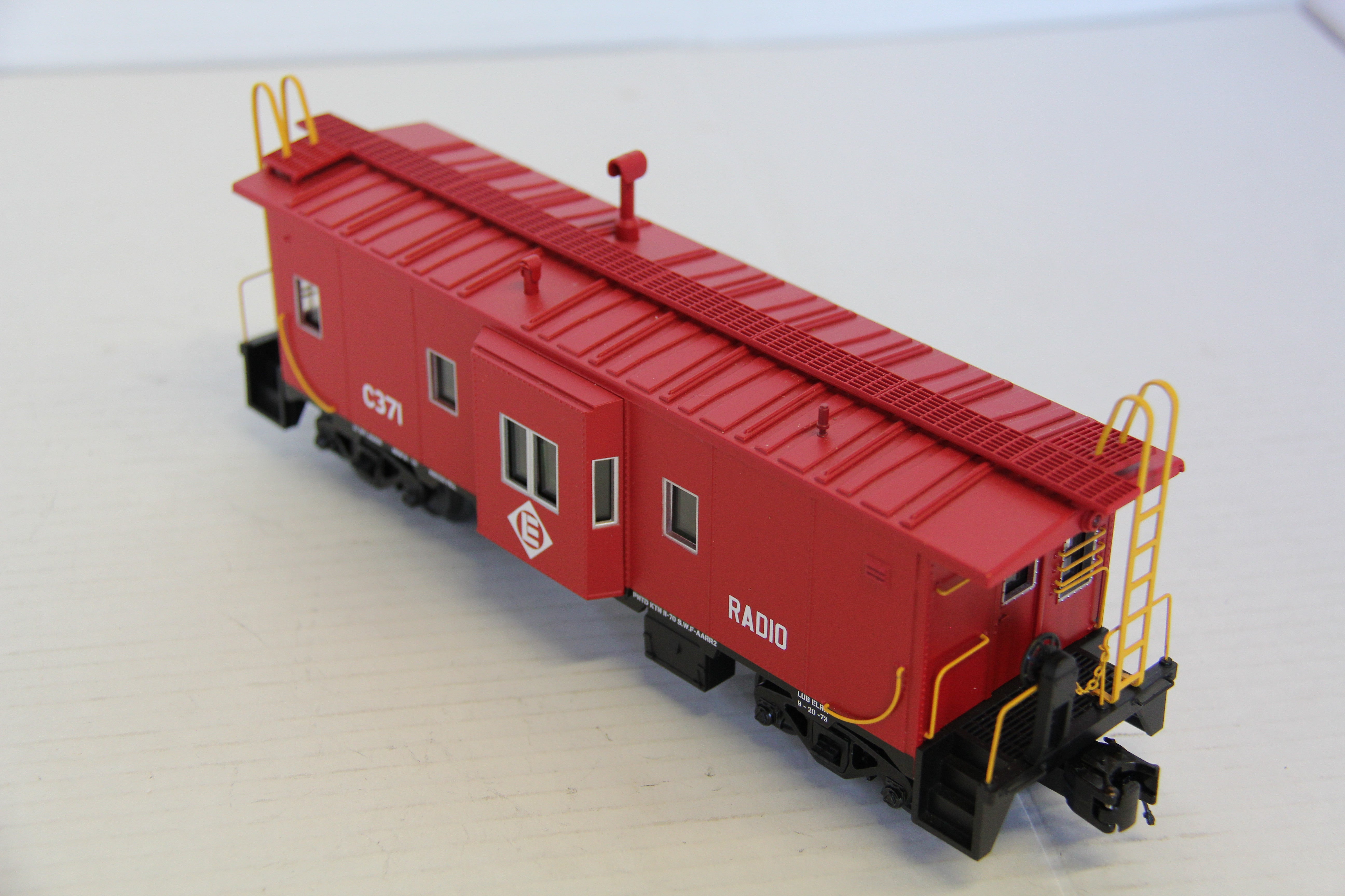 Rail King 30-77273 Erie Lackawanna Bay Window Caboose-Second hand-M7272