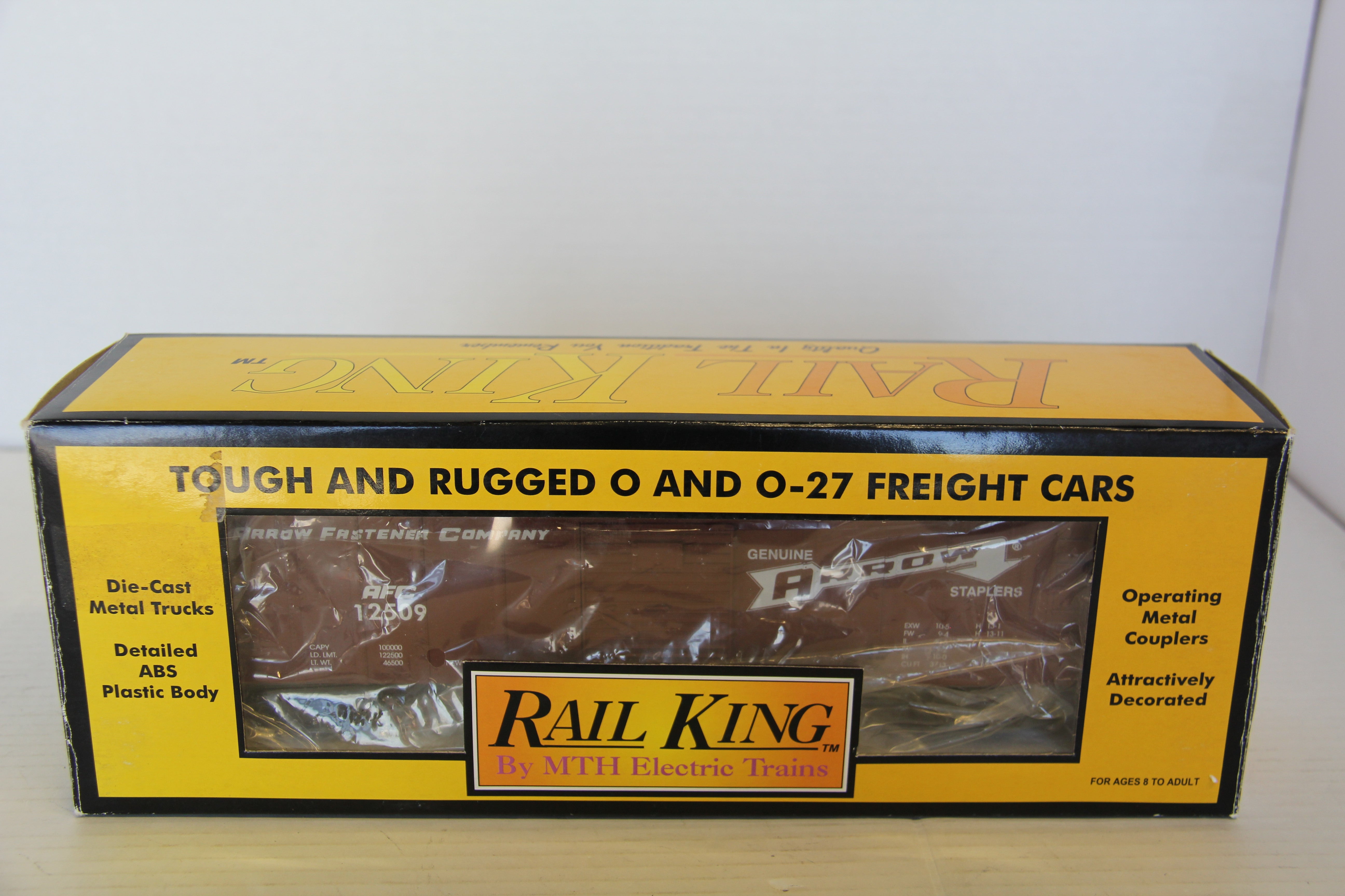 Rail King 30-7422 Arrow Stapler Boxcar-Second hand-M7273