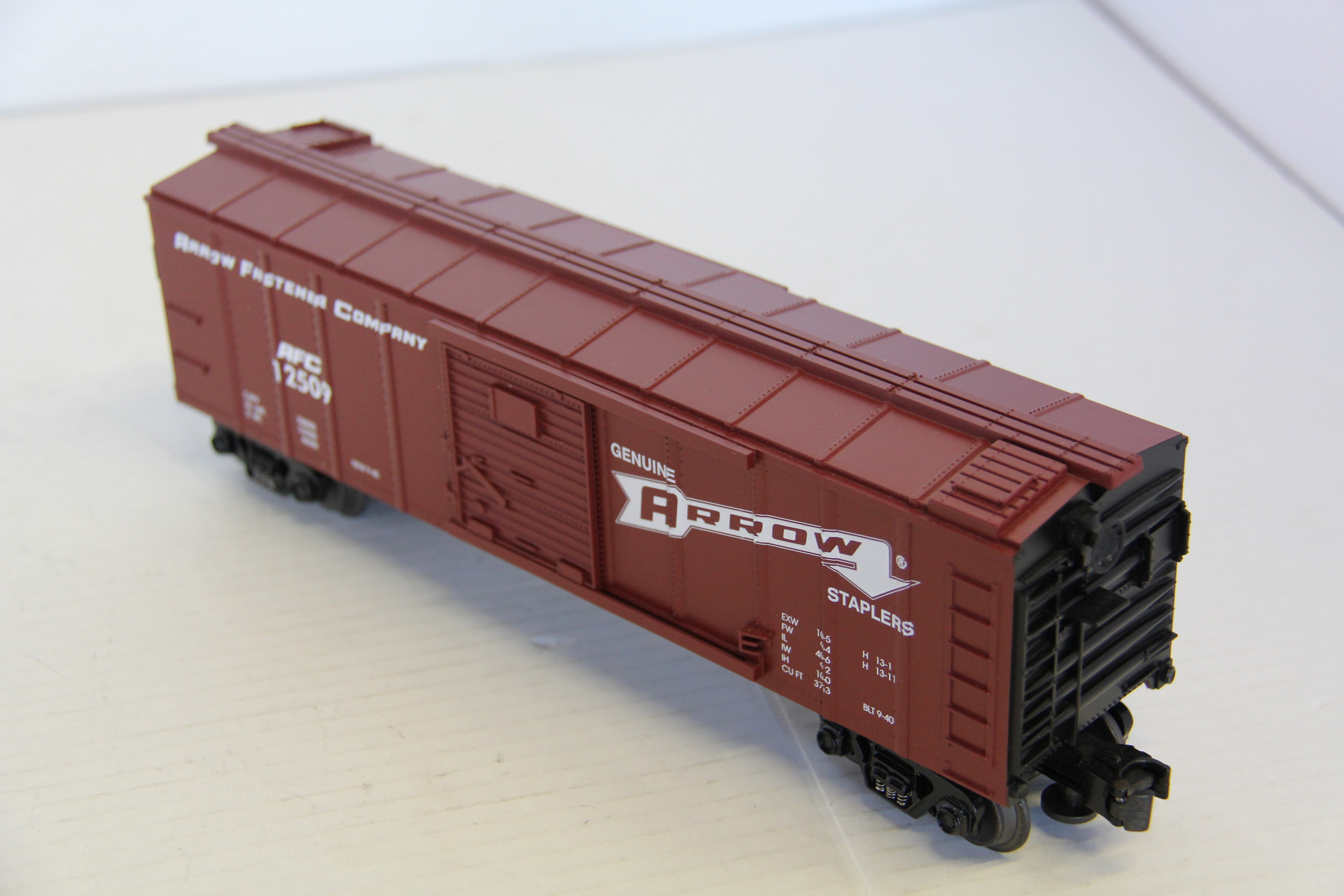Rail King 30-7422 Arrow Stapler Boxcar-Second hand-M7273