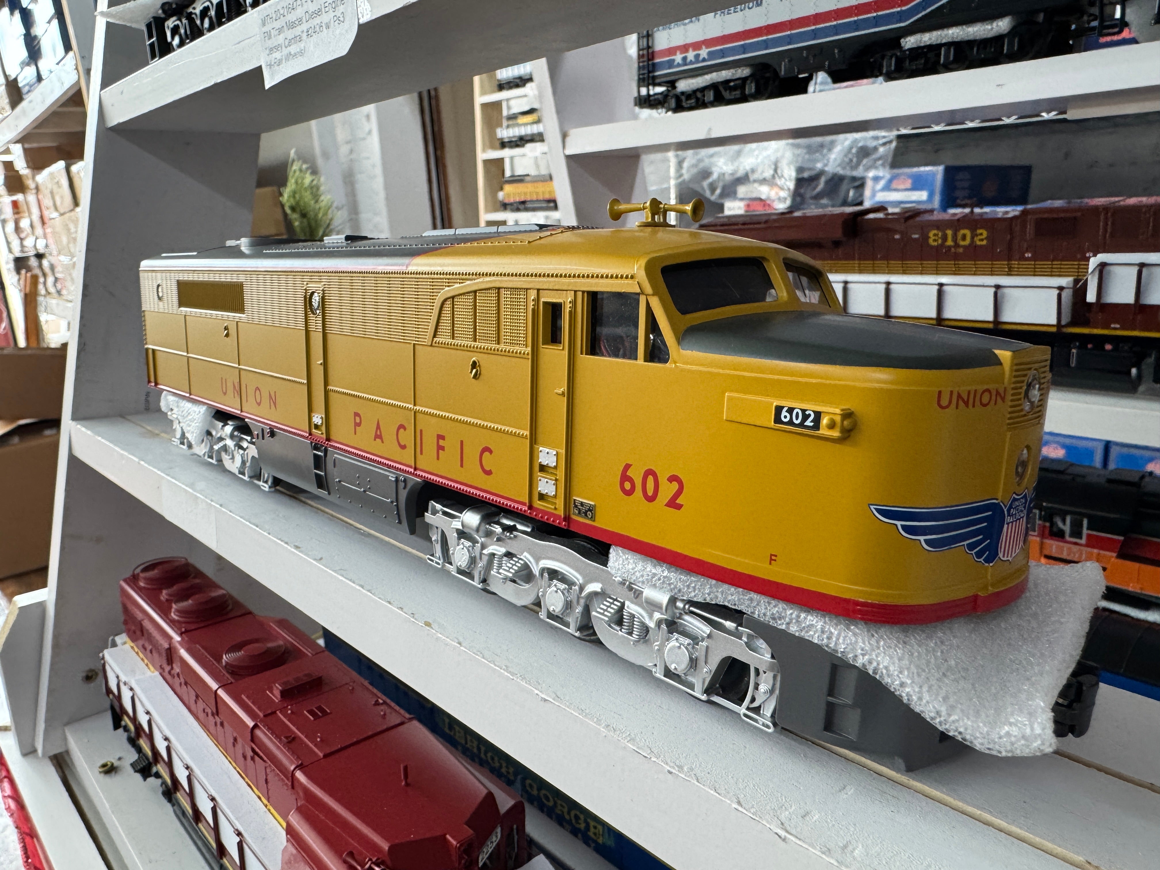 MTH 30-21075-1 - Alco PA AA Diesel Set "Union Pacific" #602, 604 w/ PS3