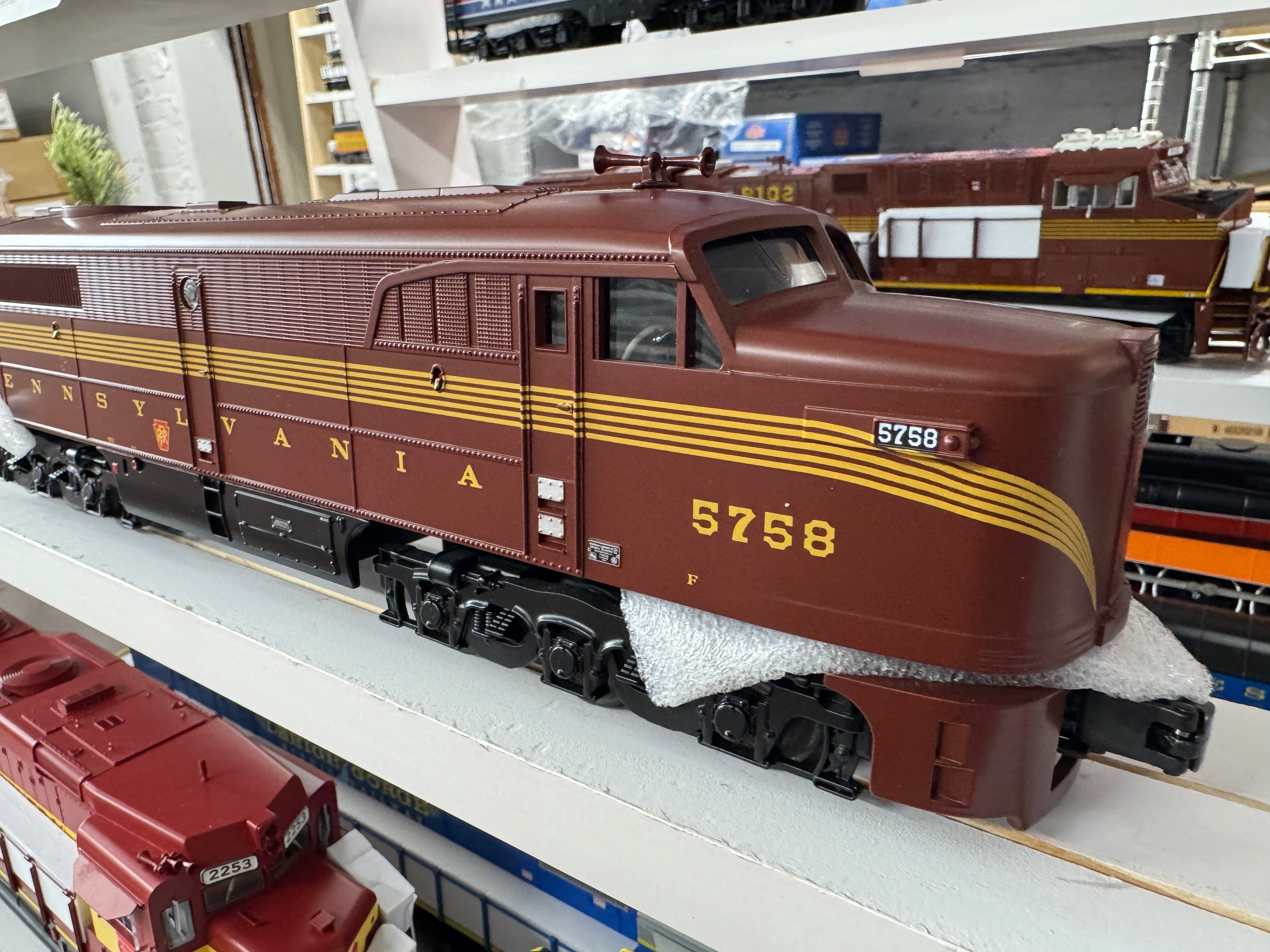 MTH 30-21076-1 - Alco PA AA Diesel Set "Pennsylvania" #5758, 5759 w/ PS3