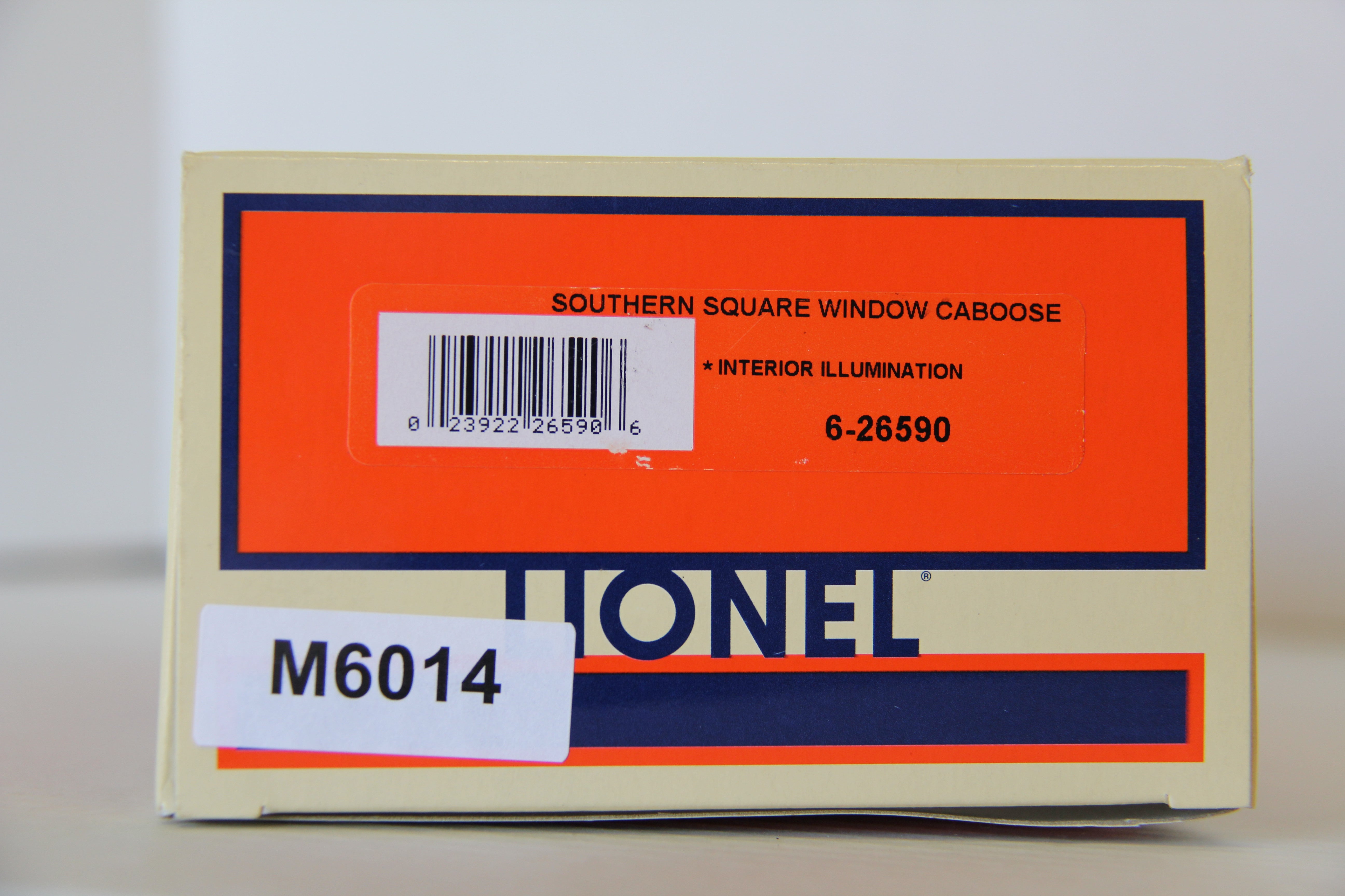 Lionel 6-26590 Southern Square Window Caboose-Second hand-M6014