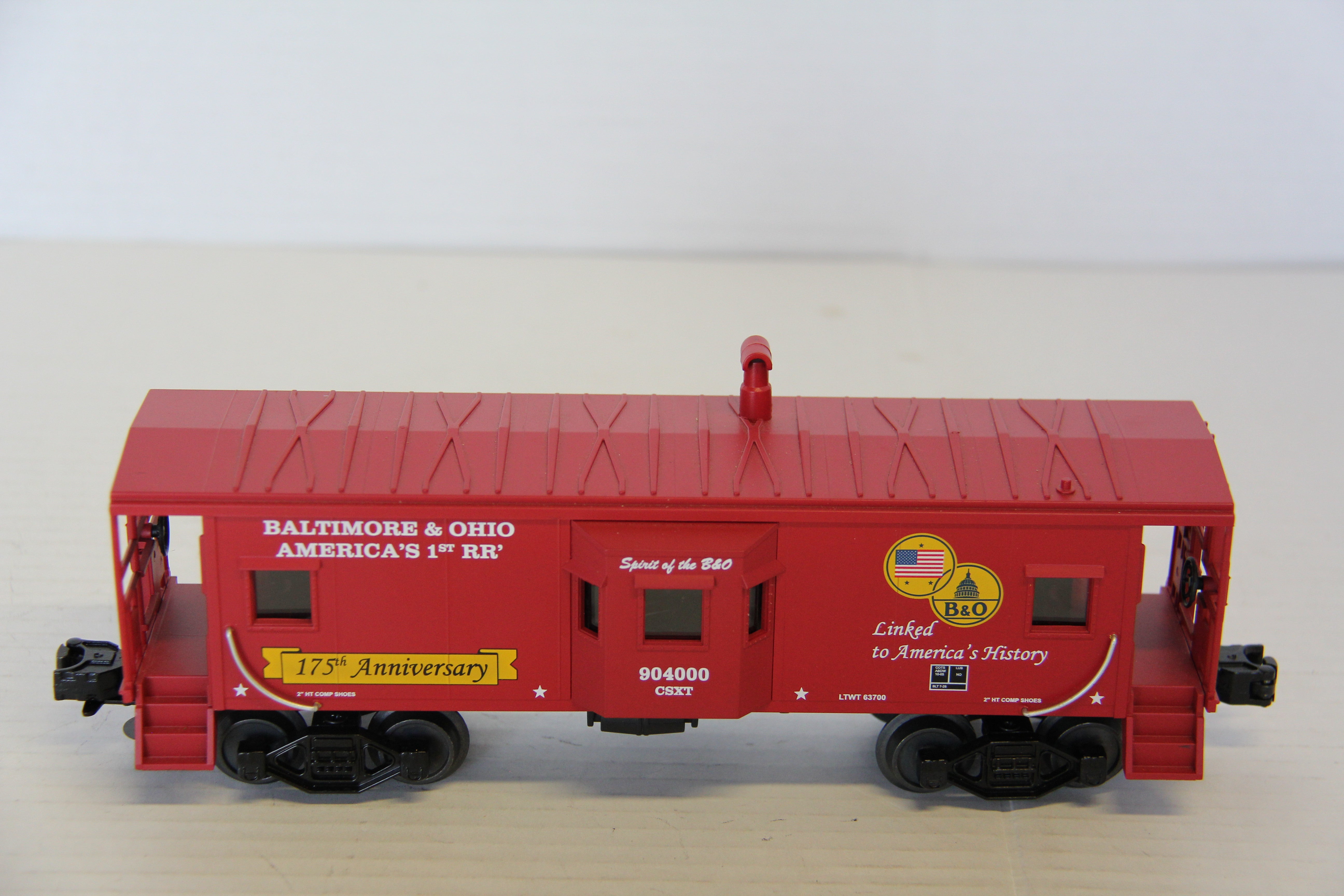 Rail King 30-4224C CSX Bay Window Caboose-Second hand-M7275