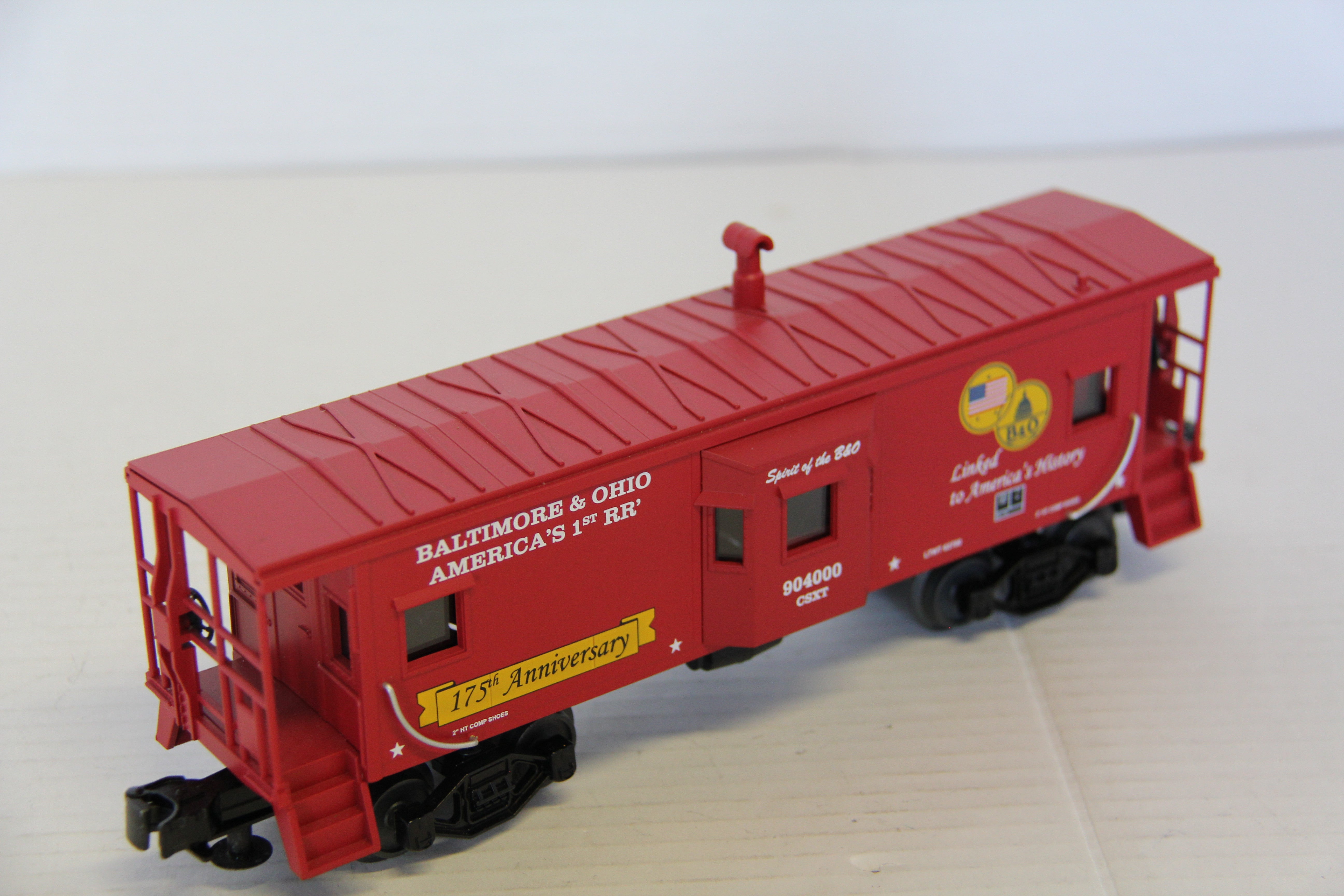 Rail King 30-4224C CSX Bay Window Caboose-Second hand-M7275