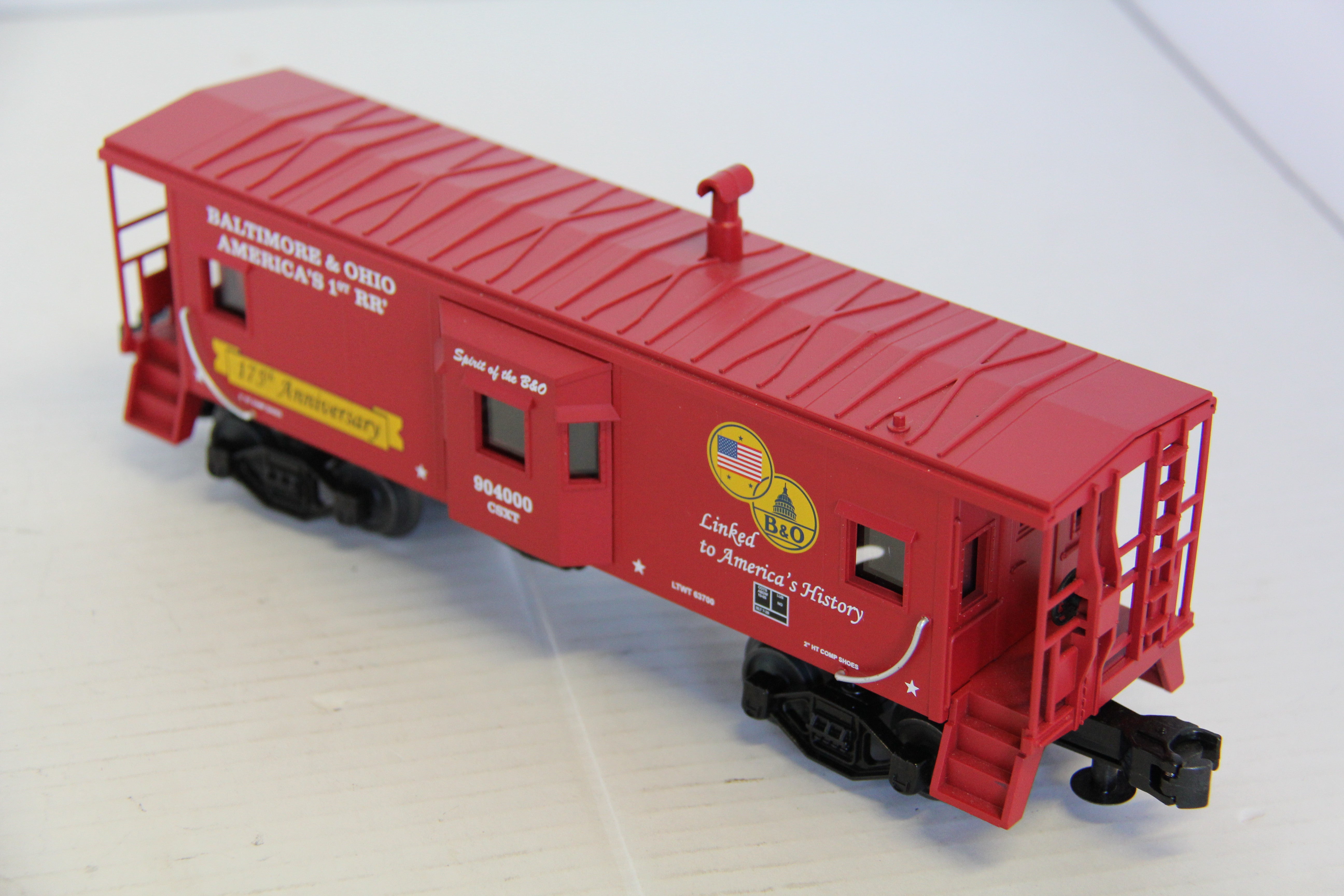 Rail King 30-4224C CSX Bay Window Caboose-Second hand-M7275