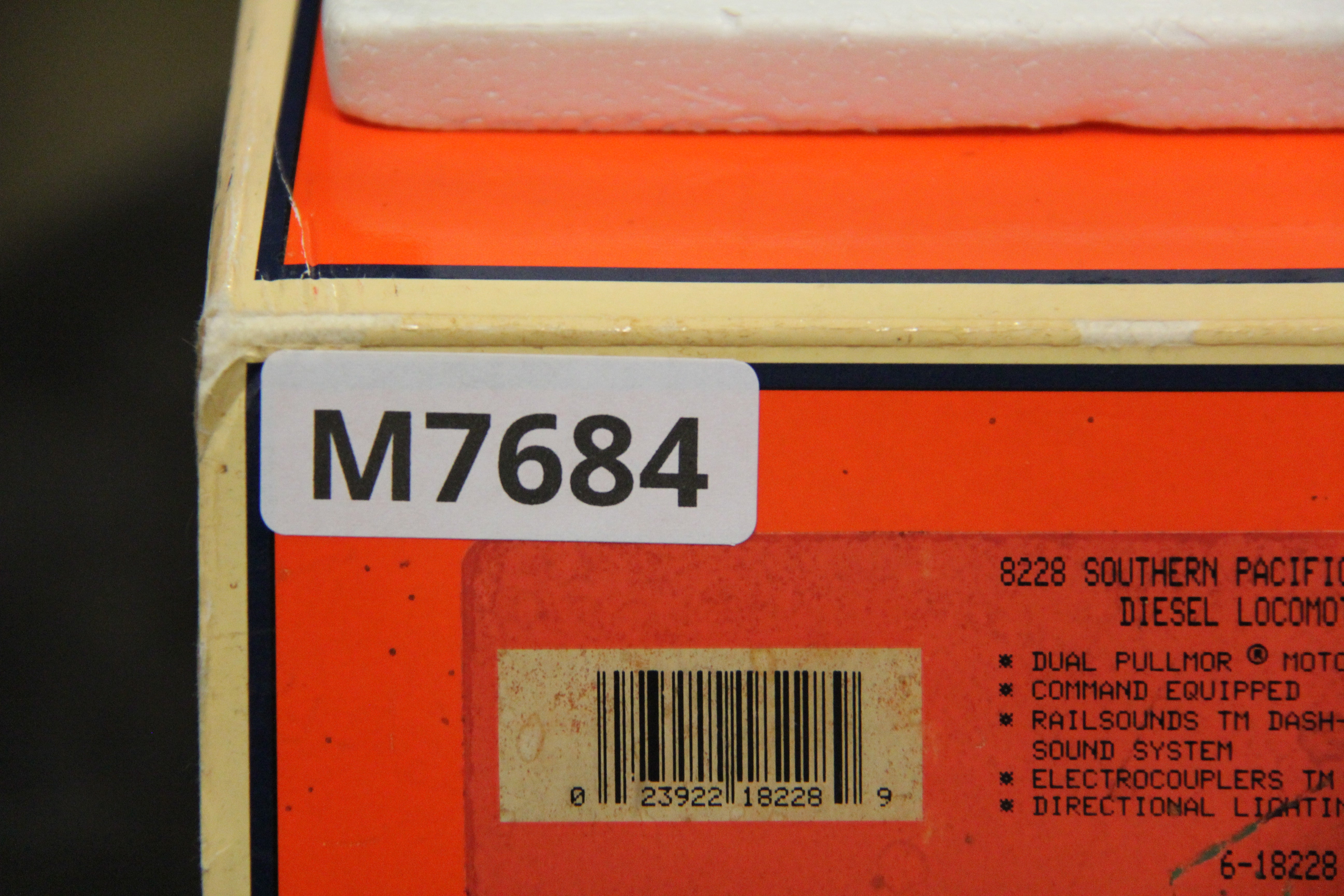 Lionel 6-18228 -8228 Southern Pacific Dash-9 Diesel Locomotive-Second hand-M7684