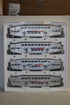 MTH 20-61051 NJ Transit 4 Car Bi-Level Bombardier Passenger Set-Second hand-M8379