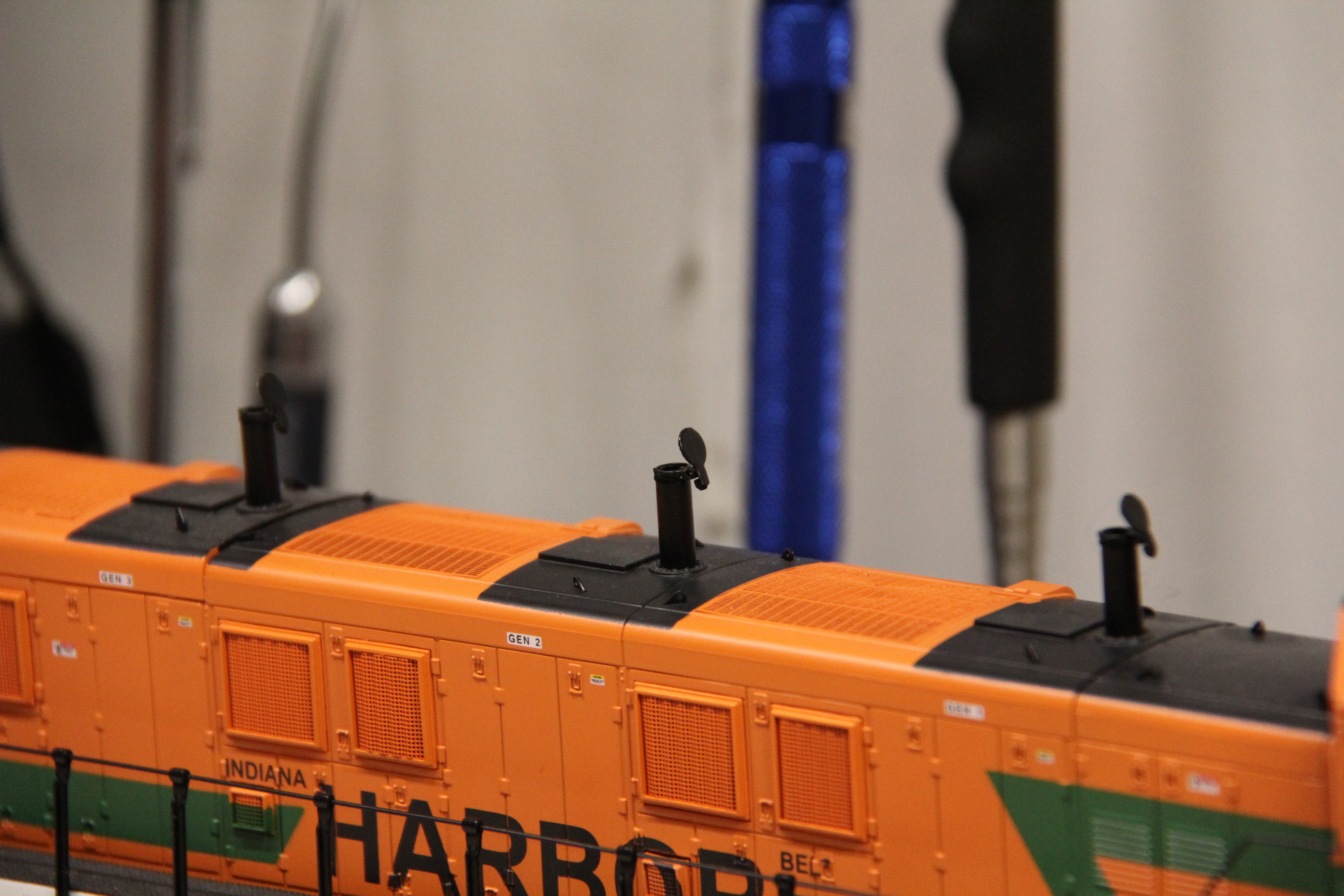 MTH 20-21701-1 Indiana Harbor Belt #2141 3GS21B Genset Diesel Engine-Second hand-M7324