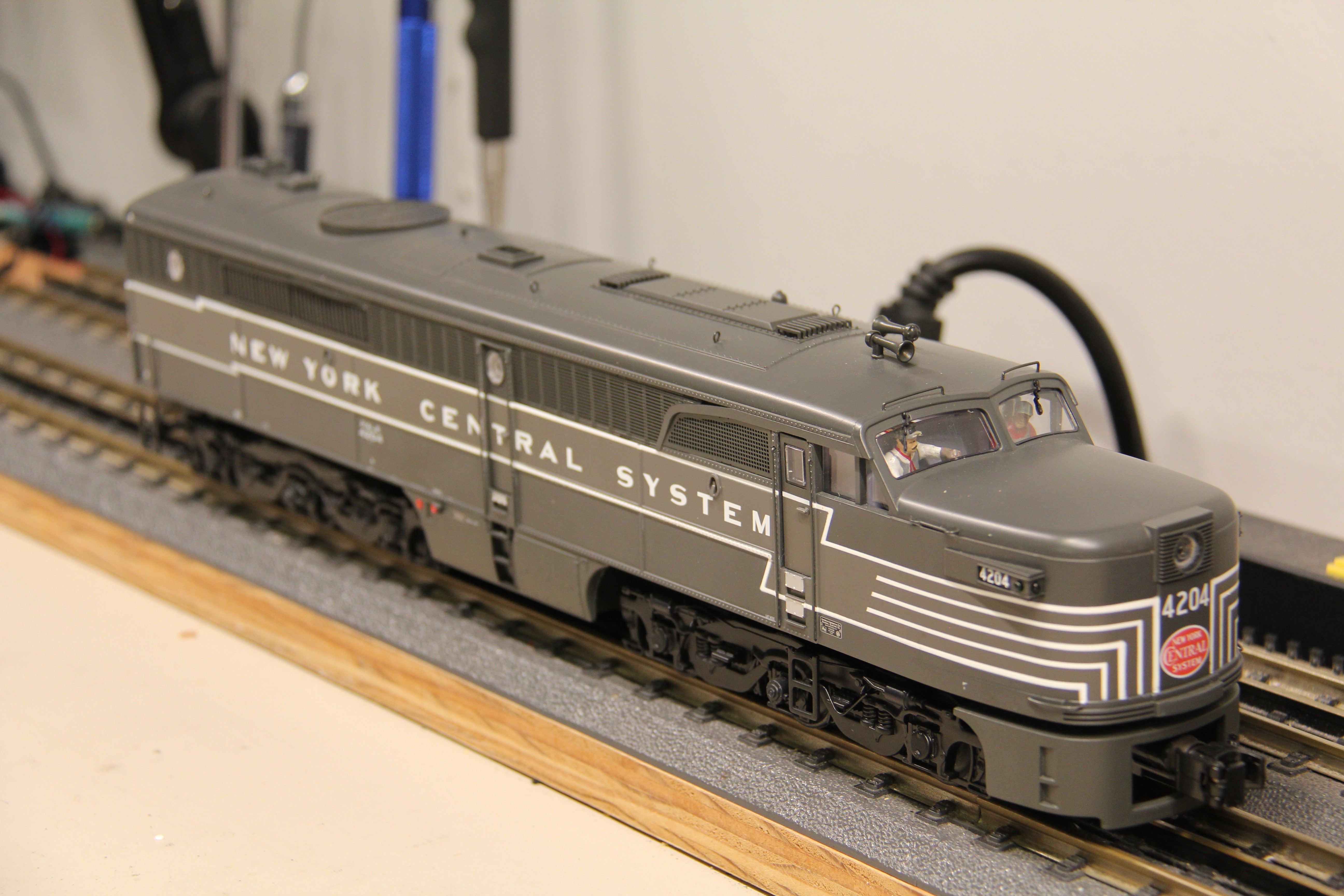 MTH 20-21247-1 New York Central #4204 P&LE Alco PA A-Unit Diesel-Second hand-M7262
