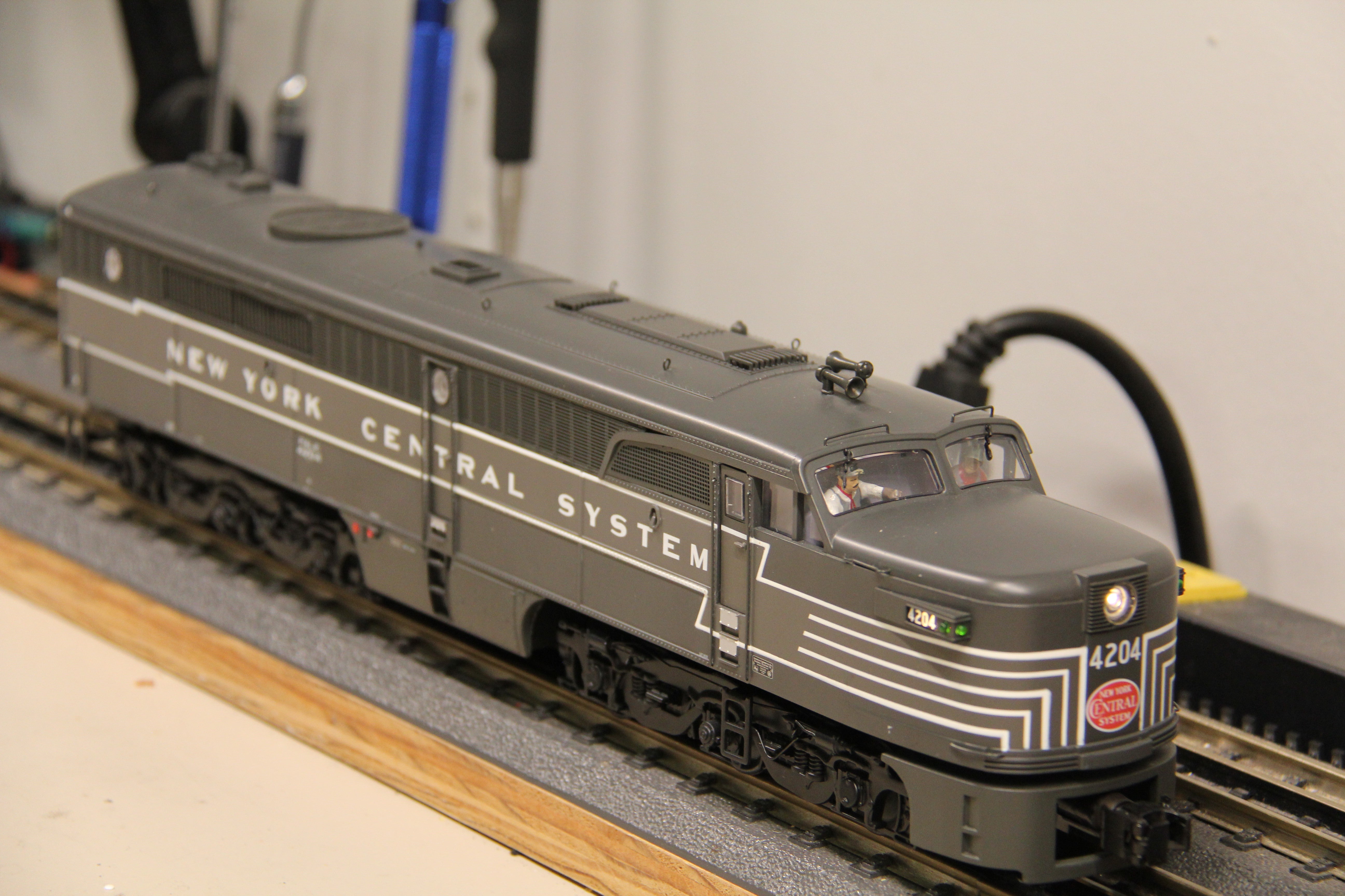 MTH 20-21247-1 New York Central #4204 P&LE Alco PA A-Unit Diesel-Second hand-M7262