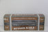 o27 Rail King Rugged Rails Series 33-7201 Santa Fe Gondola Car w/ I-Beam Load-Second hand-M7696