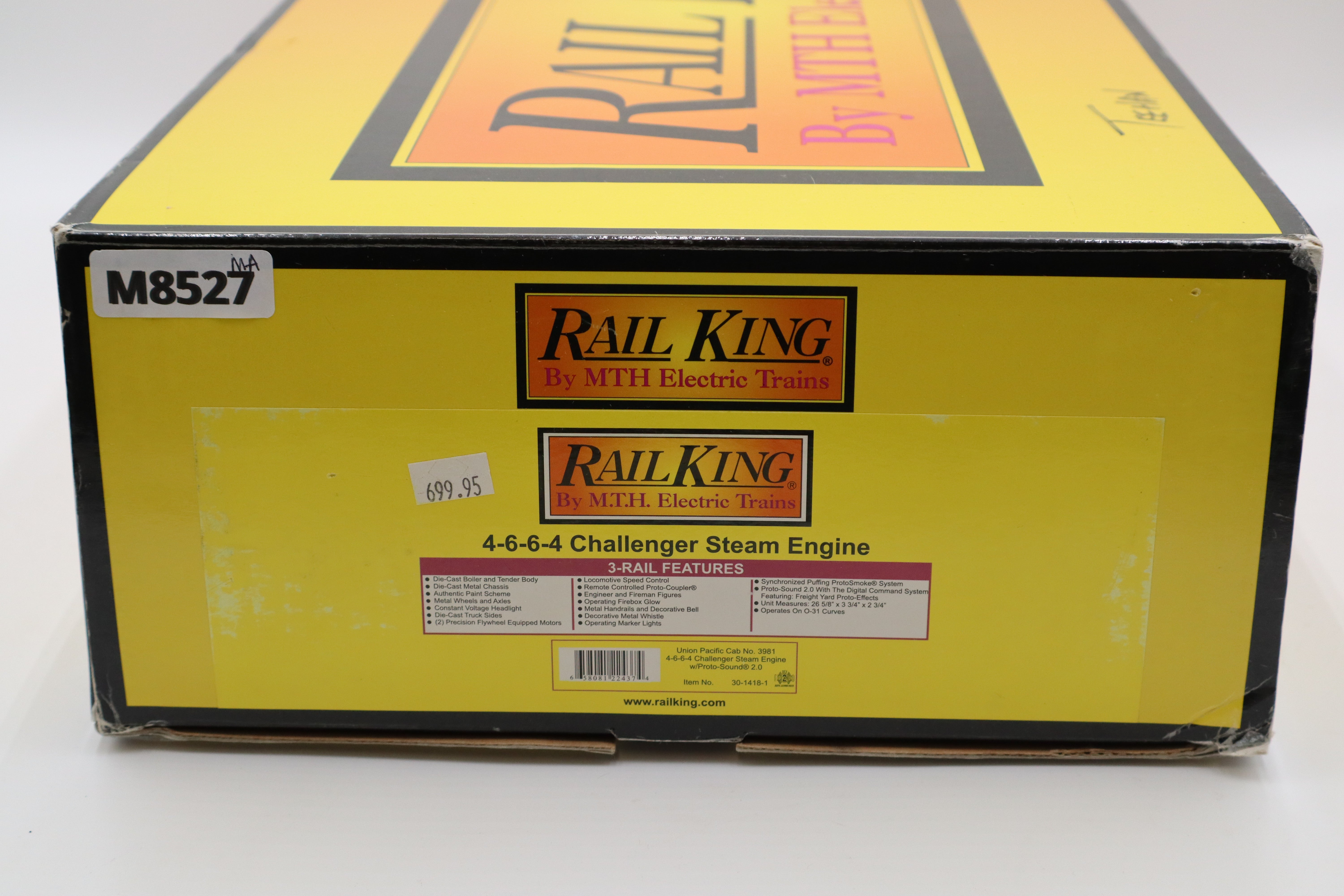 Rail King 30-1418-1 Union Pacific 4-6-6-4 Challenger-Second hand-M8527