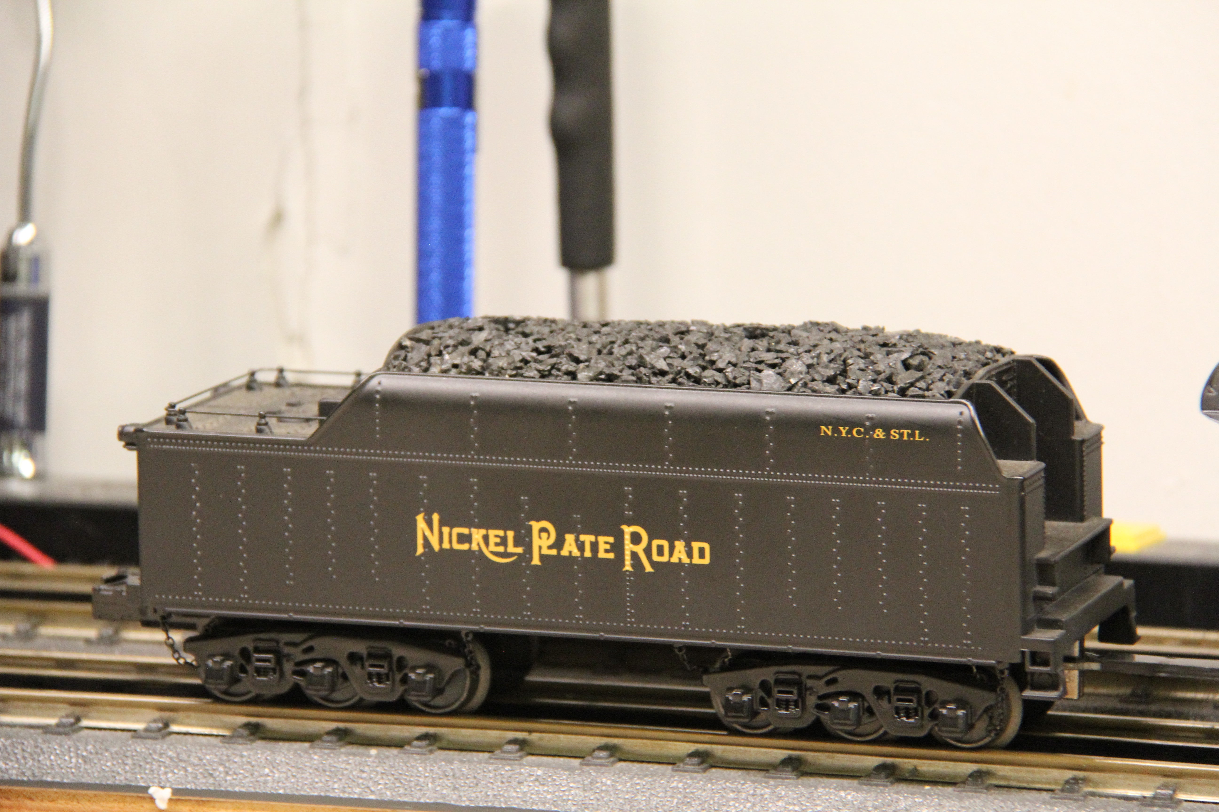 Rail King 30-1630-1 Nickel Plate Road #762  2-8-4 imperial Berkshire Steam Engine-Second hand-M7264