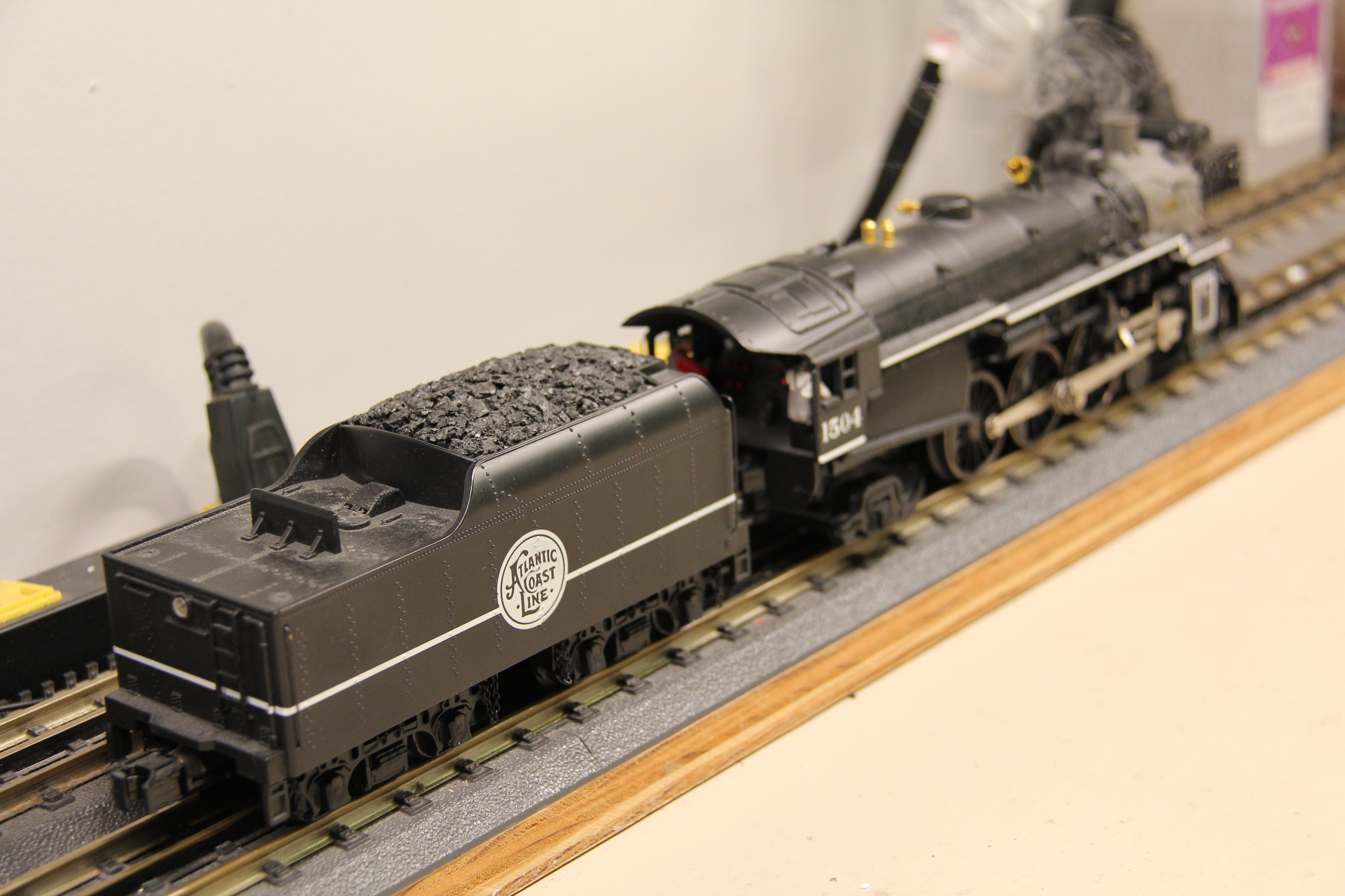 Rail King 30-1771-1 Atlantic Coast Line #1504 4-6-2 Imperial P47 Pacific Steam Engine-Second hand-M7263