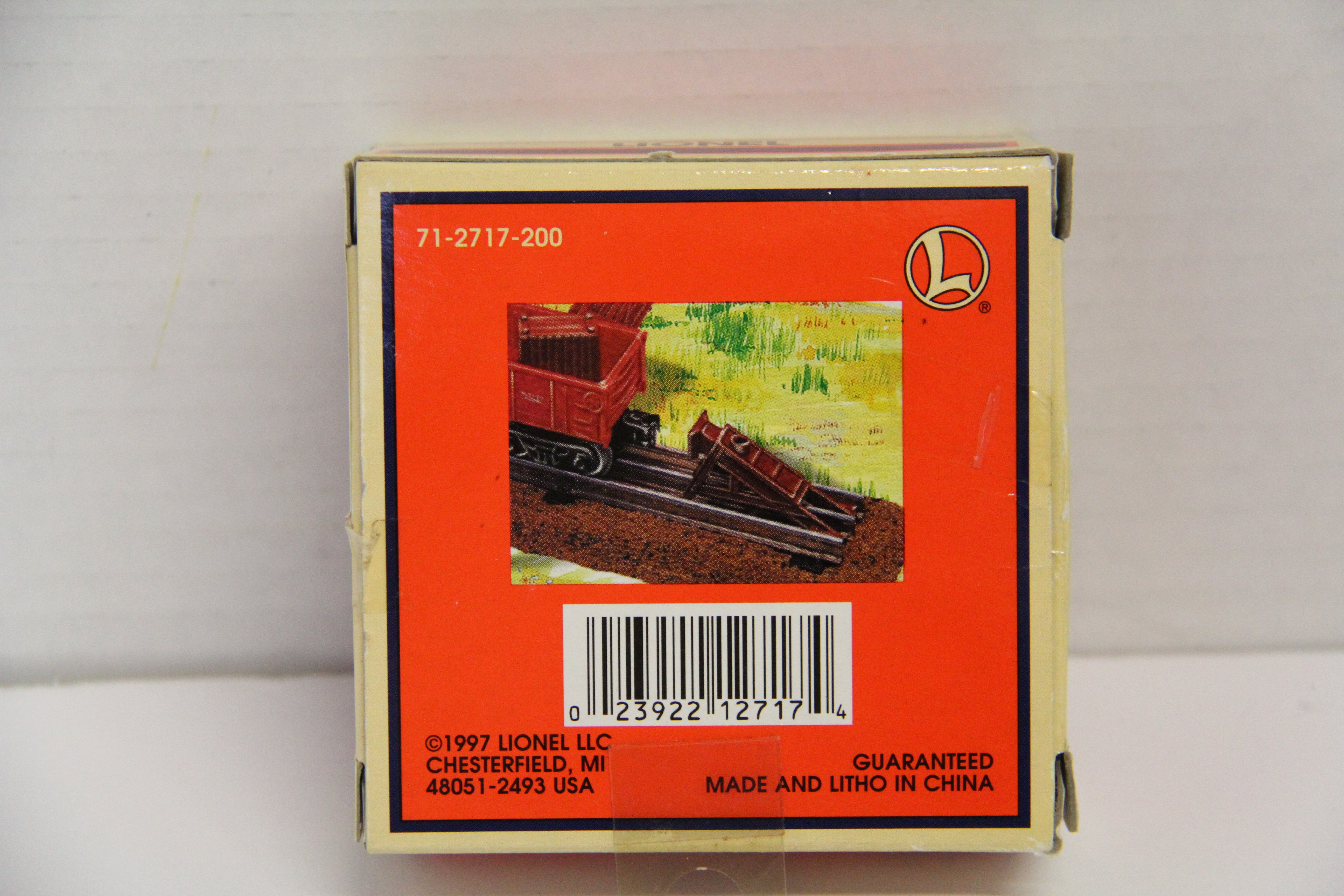 Lionel 6-12717 Track Bumpers -ONLY 2 not 3-Second hand-M7702
