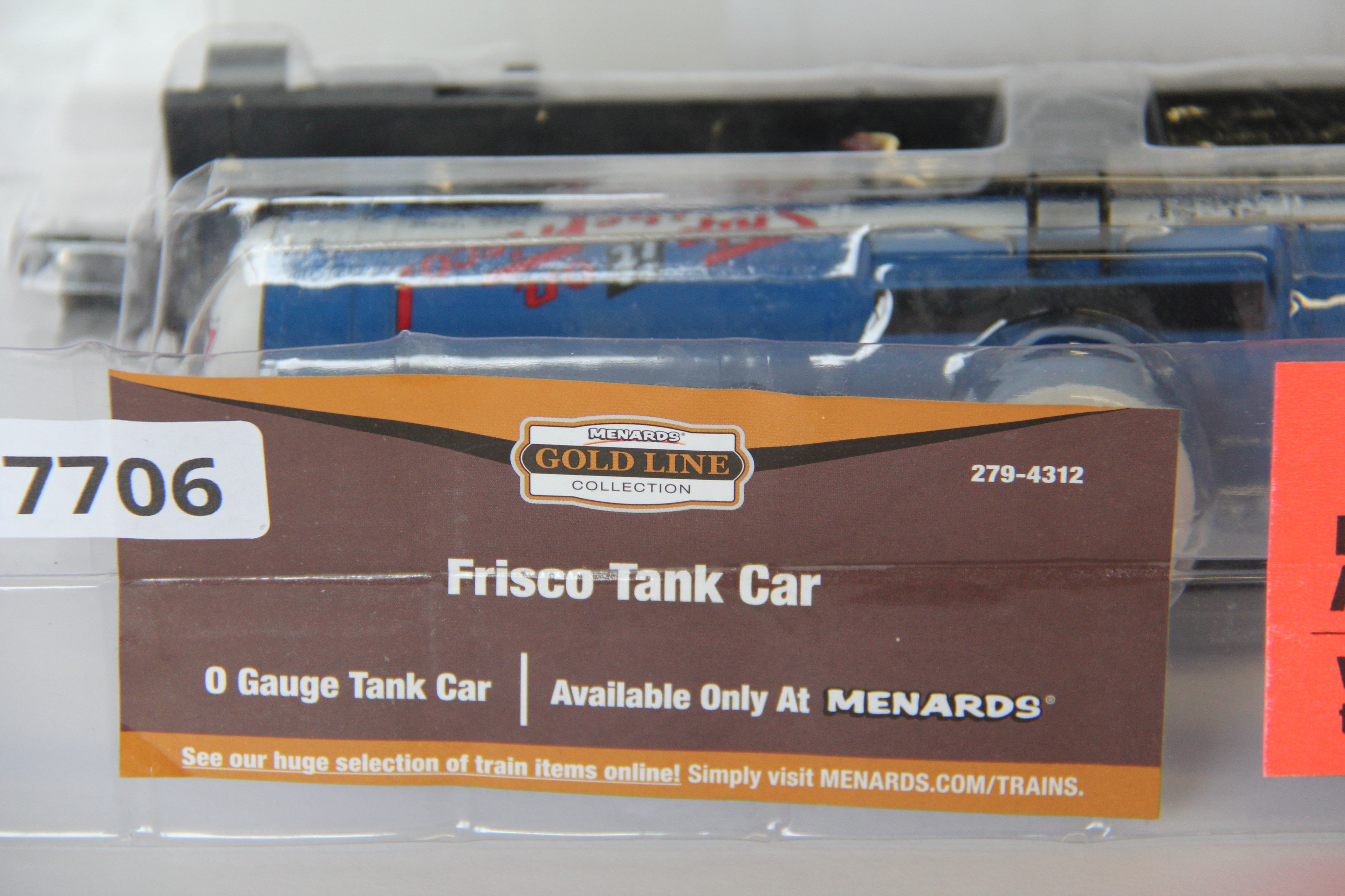 Menards #279-4312 Frisco Tank Car-Second hand-M7706