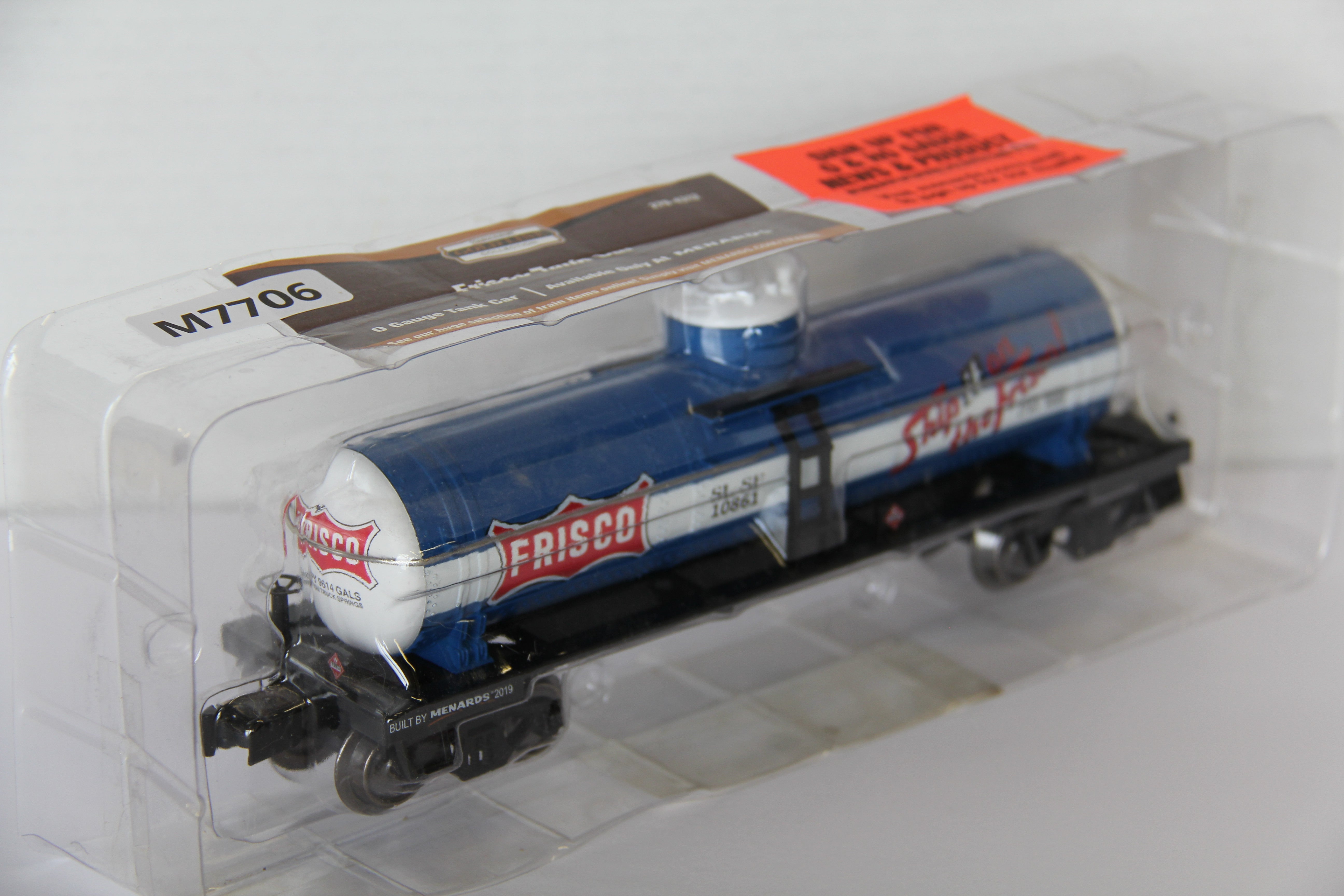 Menards #279-4312 Frisco Tank Car-Second hand-M7706