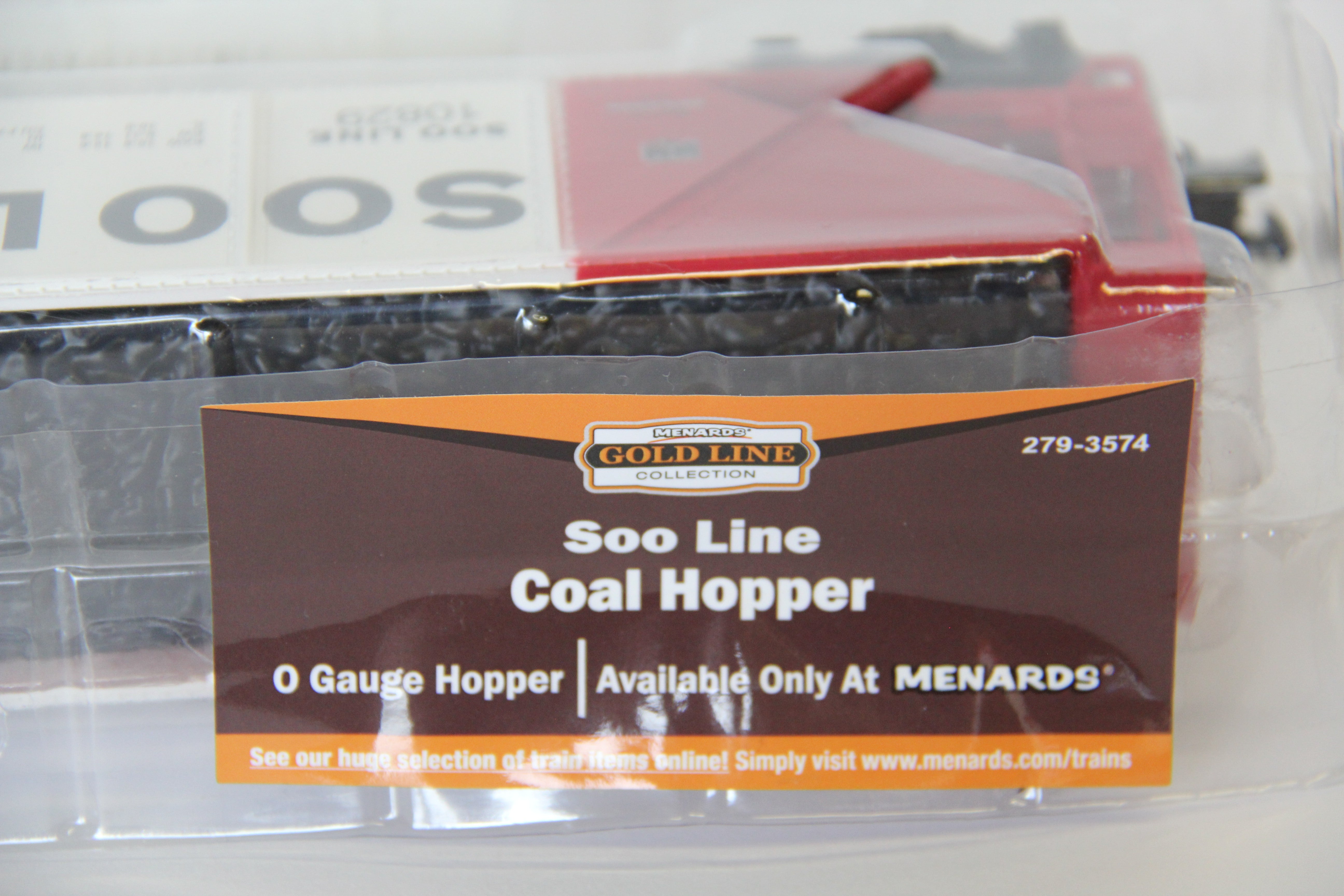 Menards #279-3574 Soo Line Coal Hopper Car-Second hand-M7710
