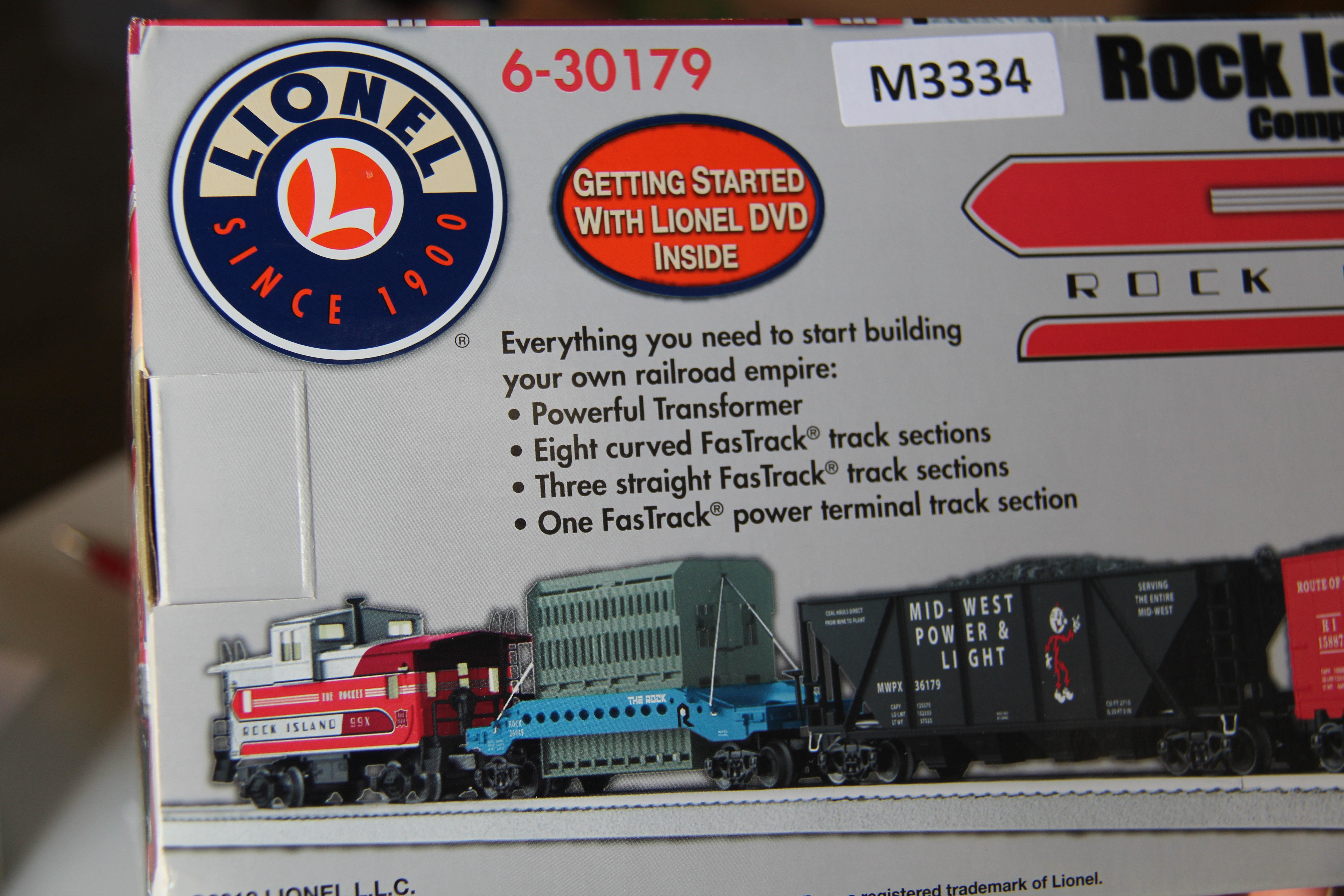 Lionel 6-30179-Rock Island Rocket Freight Set-Second hand-M3334