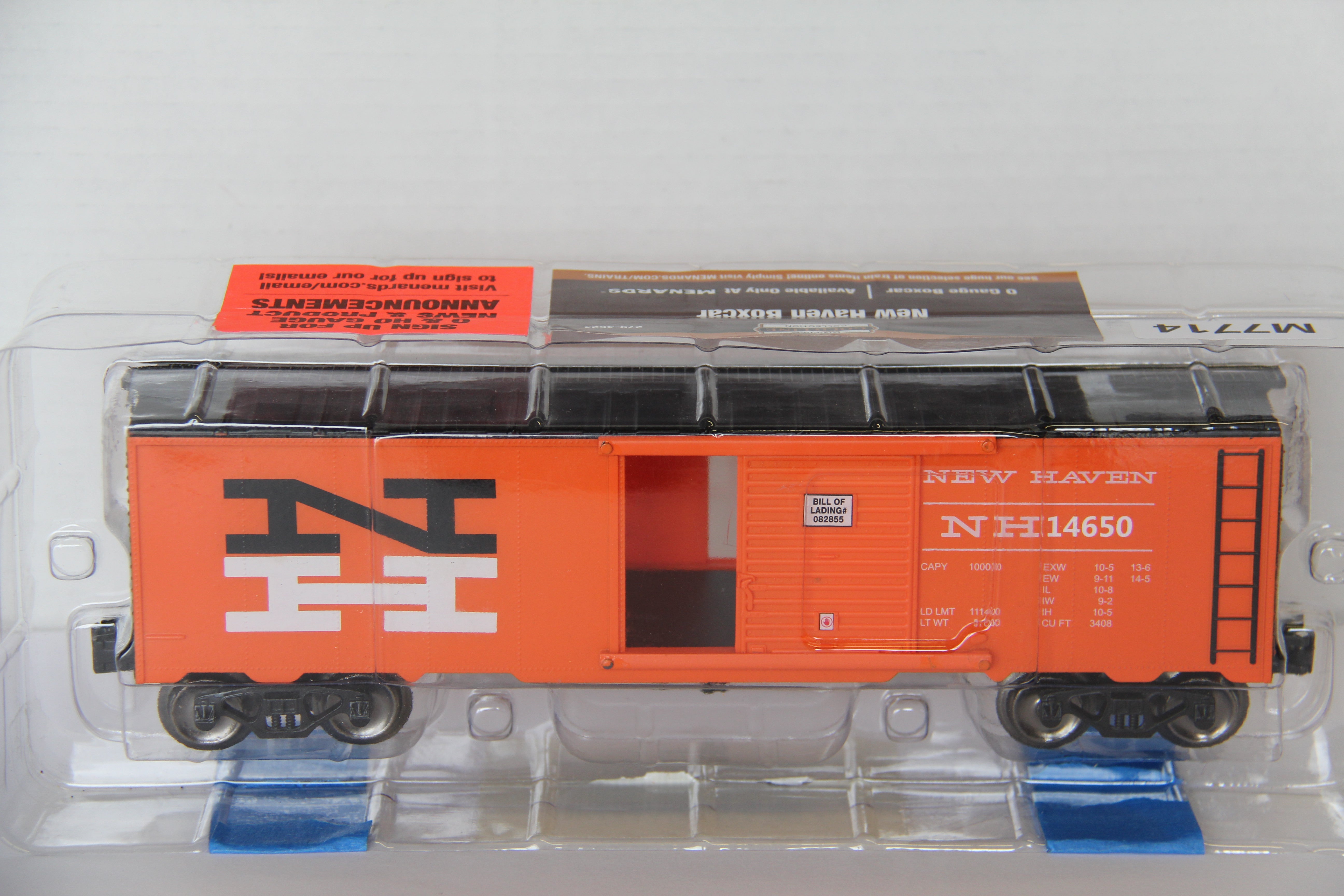 Menards #279-4523 New Haven Boxcar-Second hand-M7714