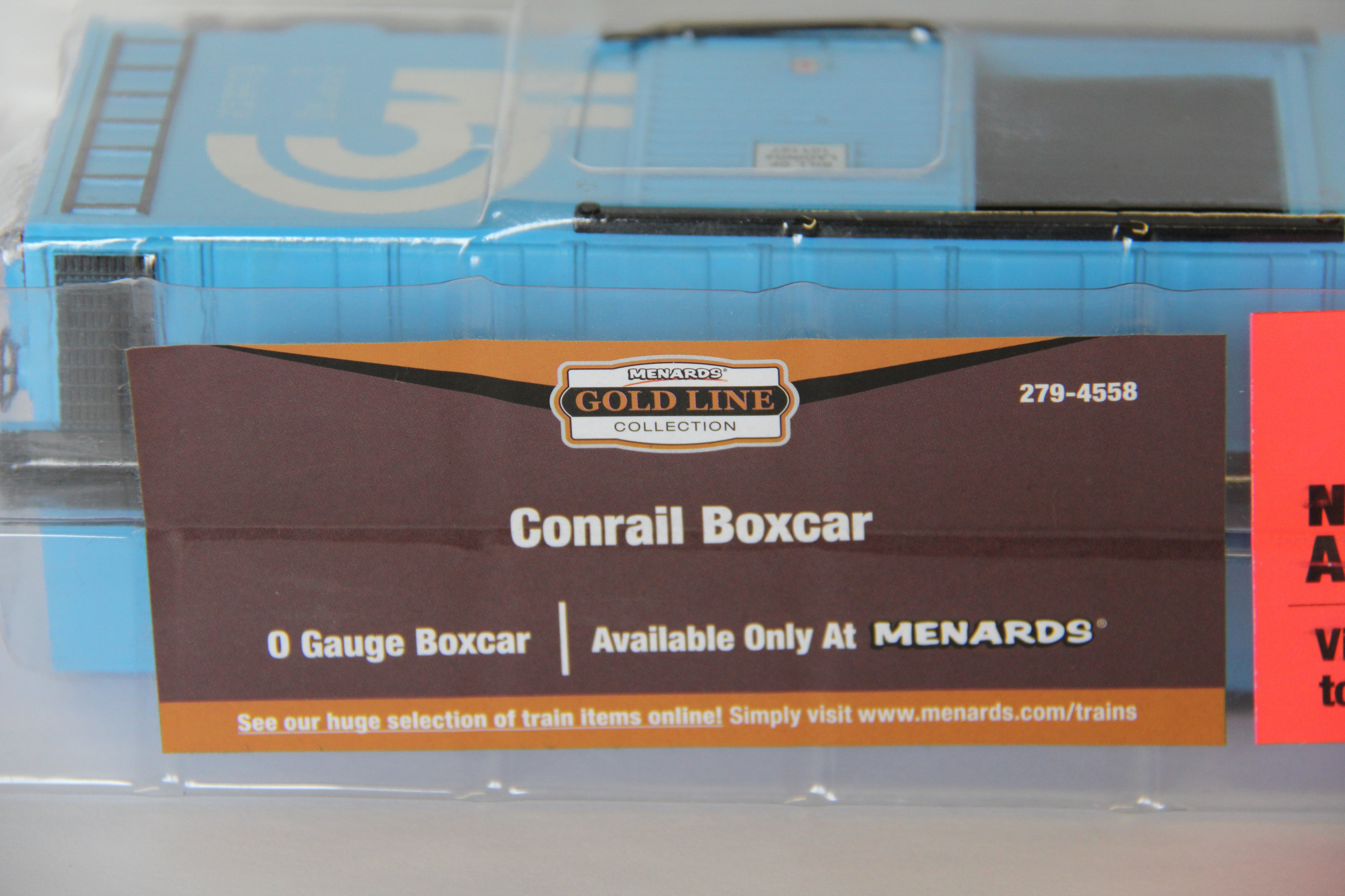 Menards #279-4558 Conrail Boxcar-Second hand-M7716