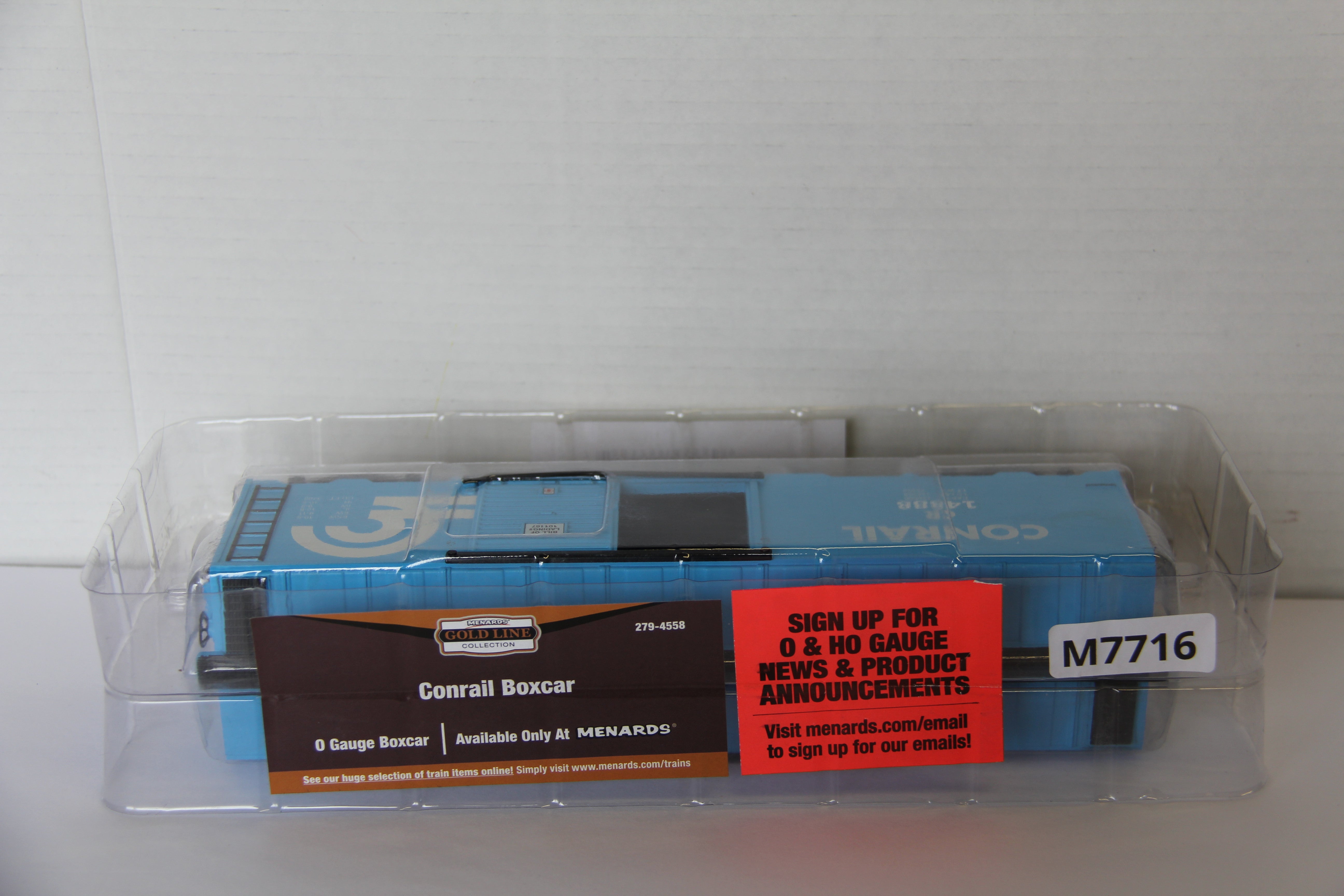 Menards #279-4558 Conrail Boxcar-Second hand-M7716