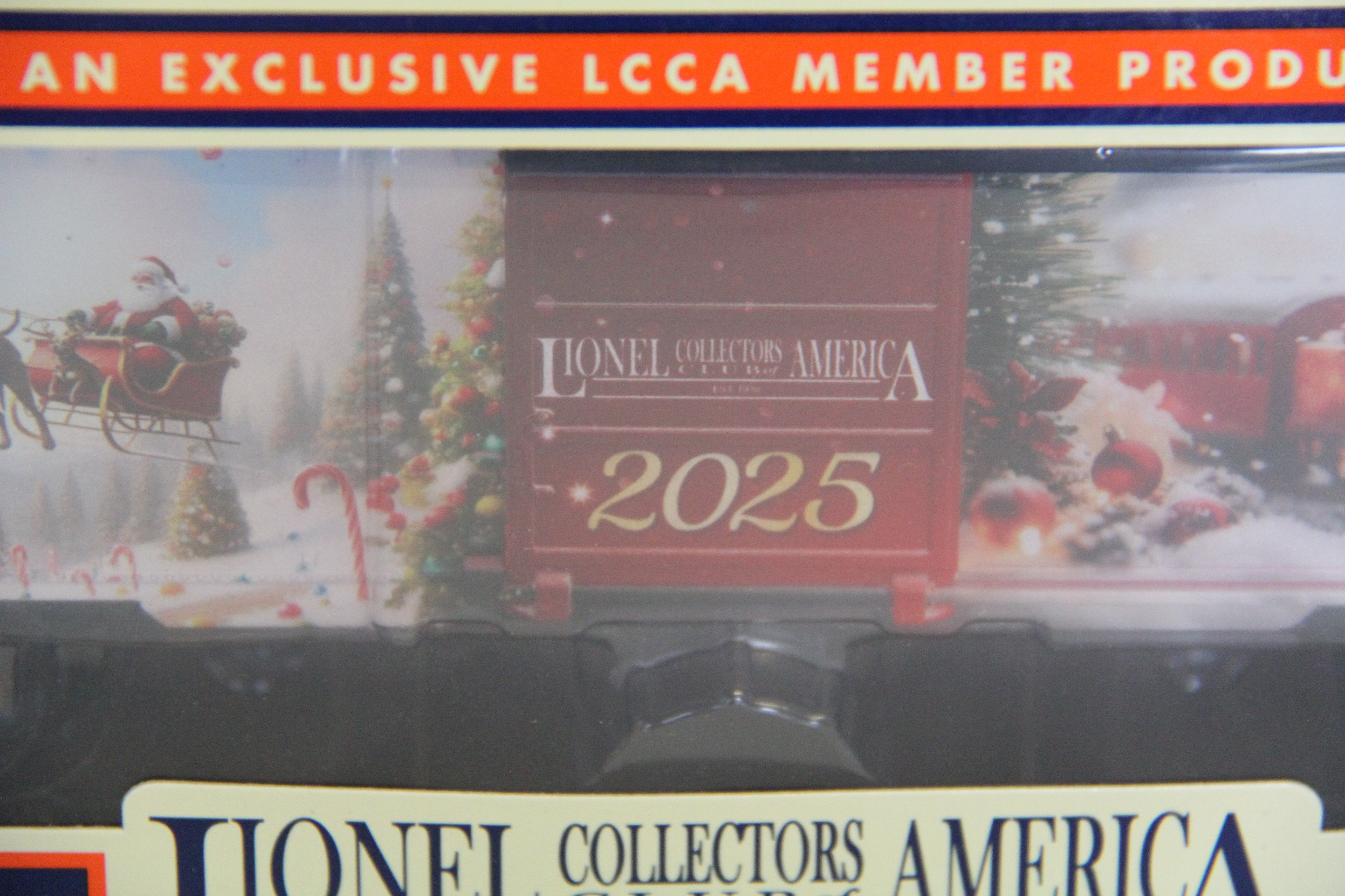Lionel 2501620 LCCA 2025 Christmas Boxcar-Second hand-M7295