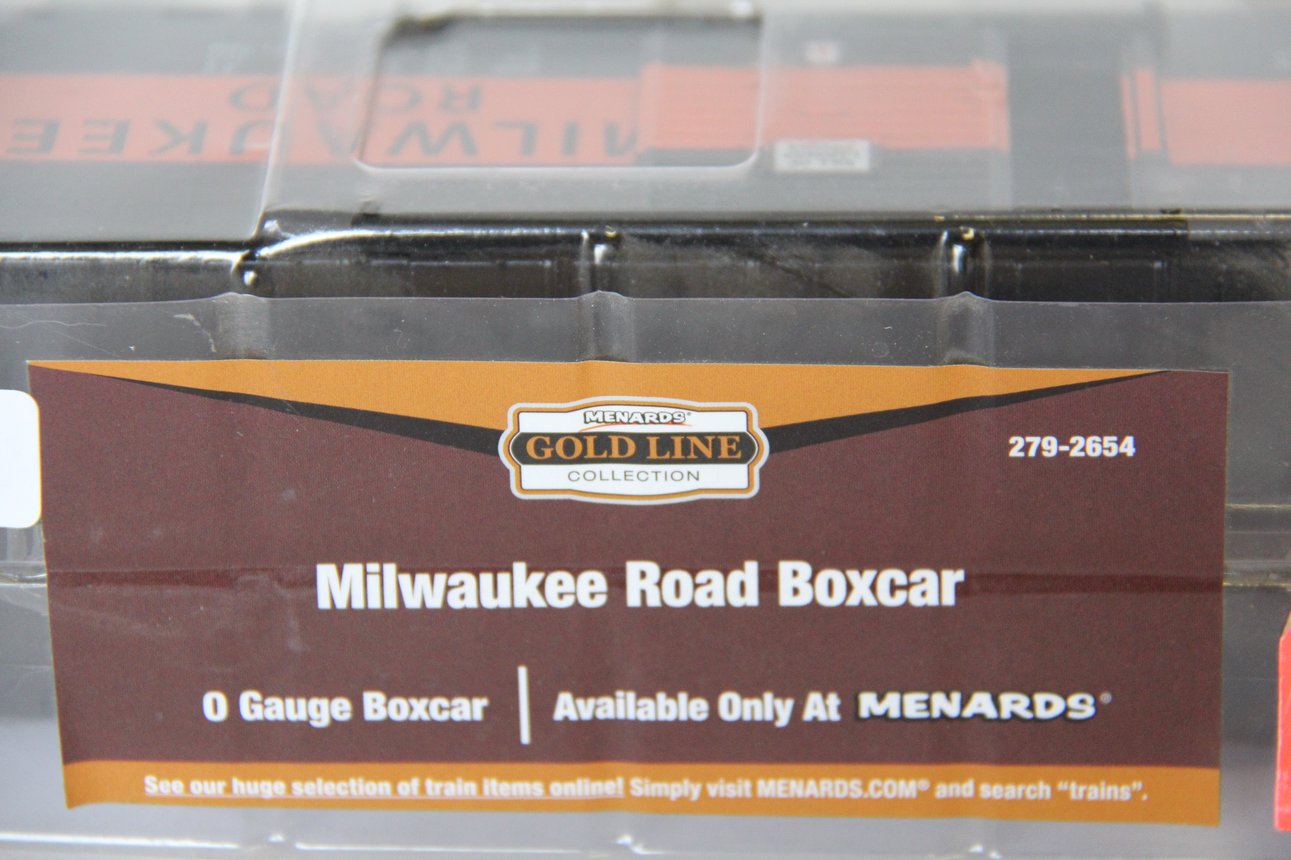 Menards #279-2654 Milwaukee Road Box Car-Second hand-M7721
