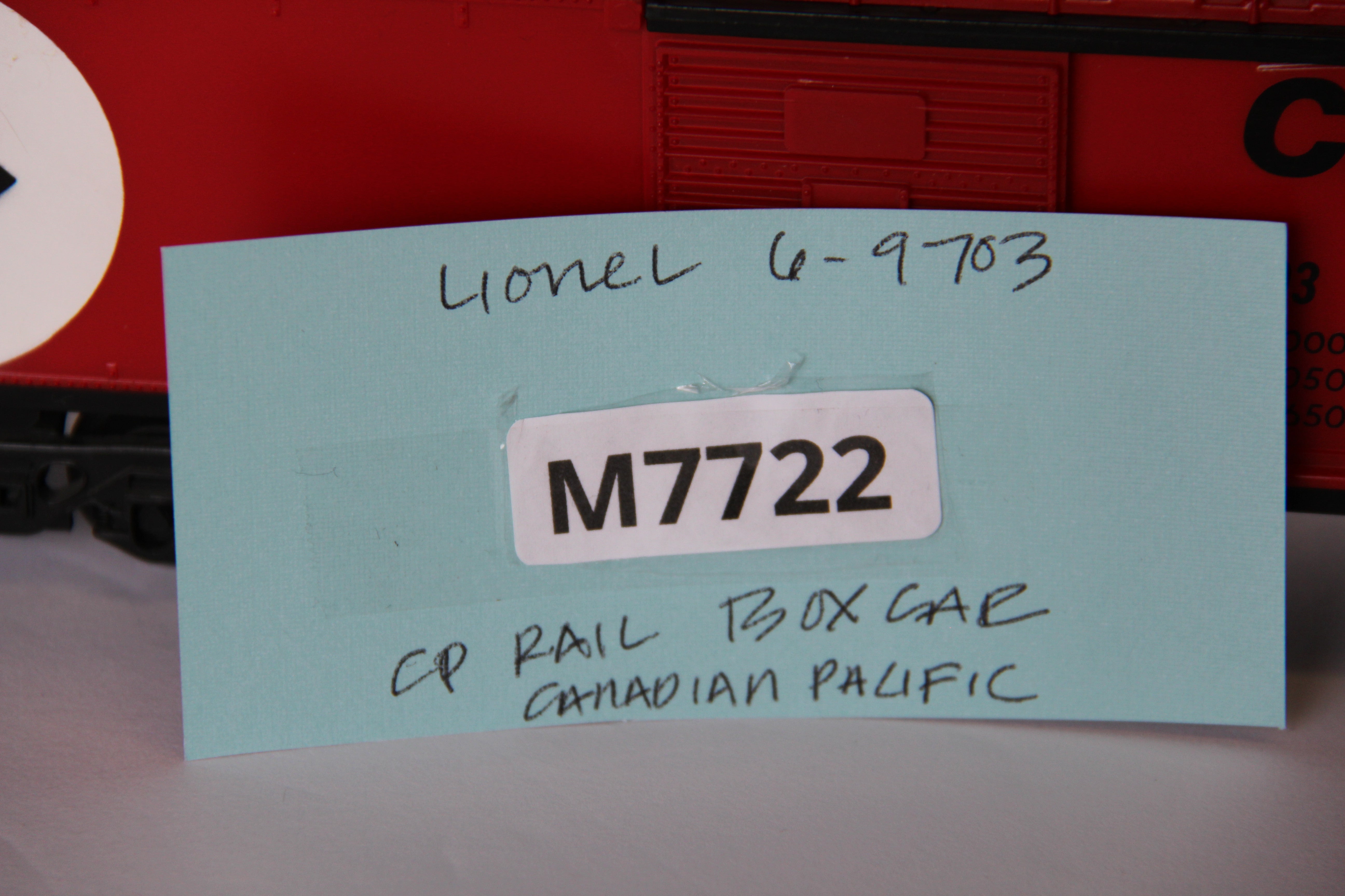 Lionel 6-9703 Canadian Pacific Boxcar-Second hand-M7722