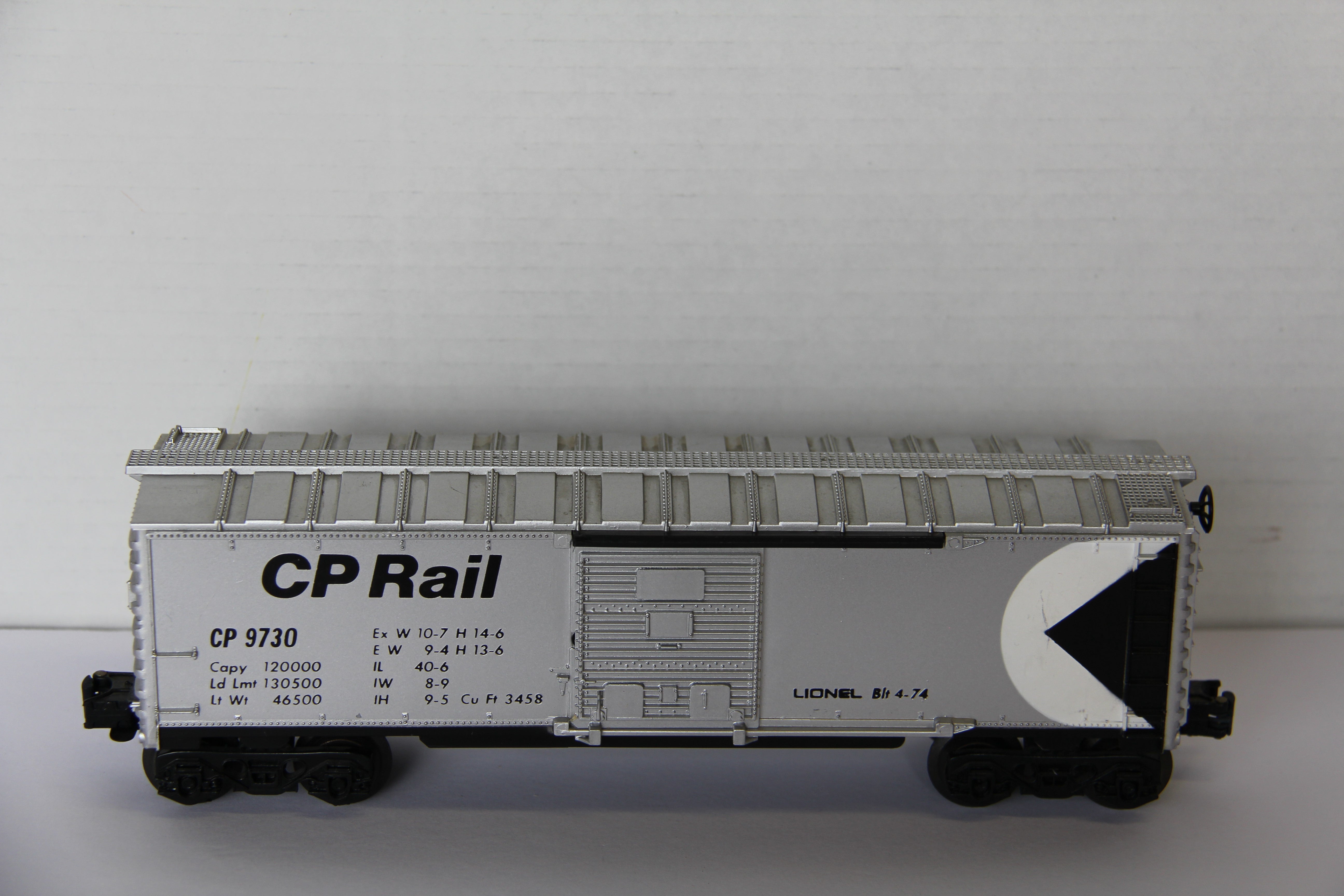 0/27 Lionel 6-9730 Canadian Pacific Box Car-Second hand-M7723