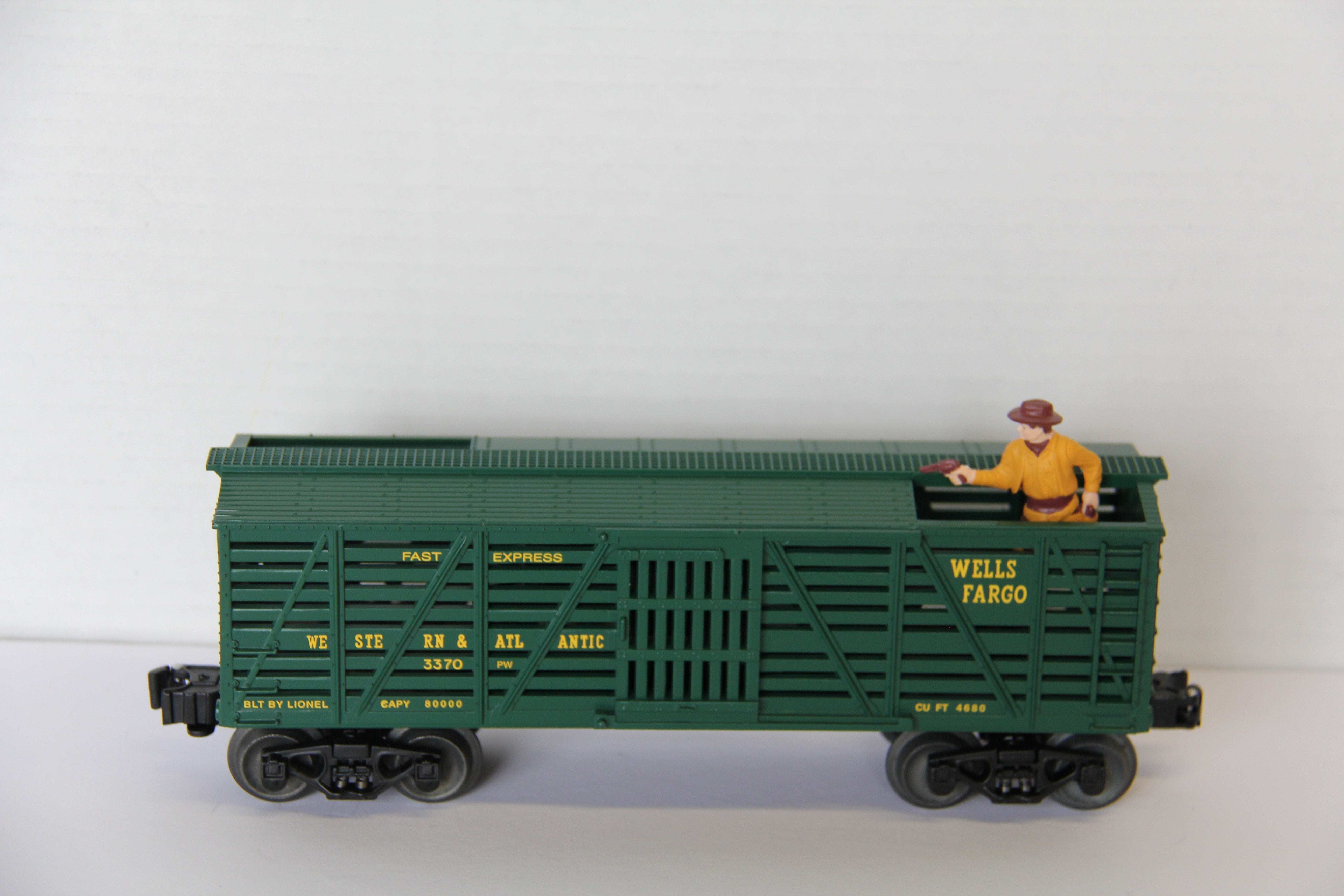 027 Lionel Celebration Series 6-26765 Sheriff & Outlaw Car #3730-Second hand-M7727