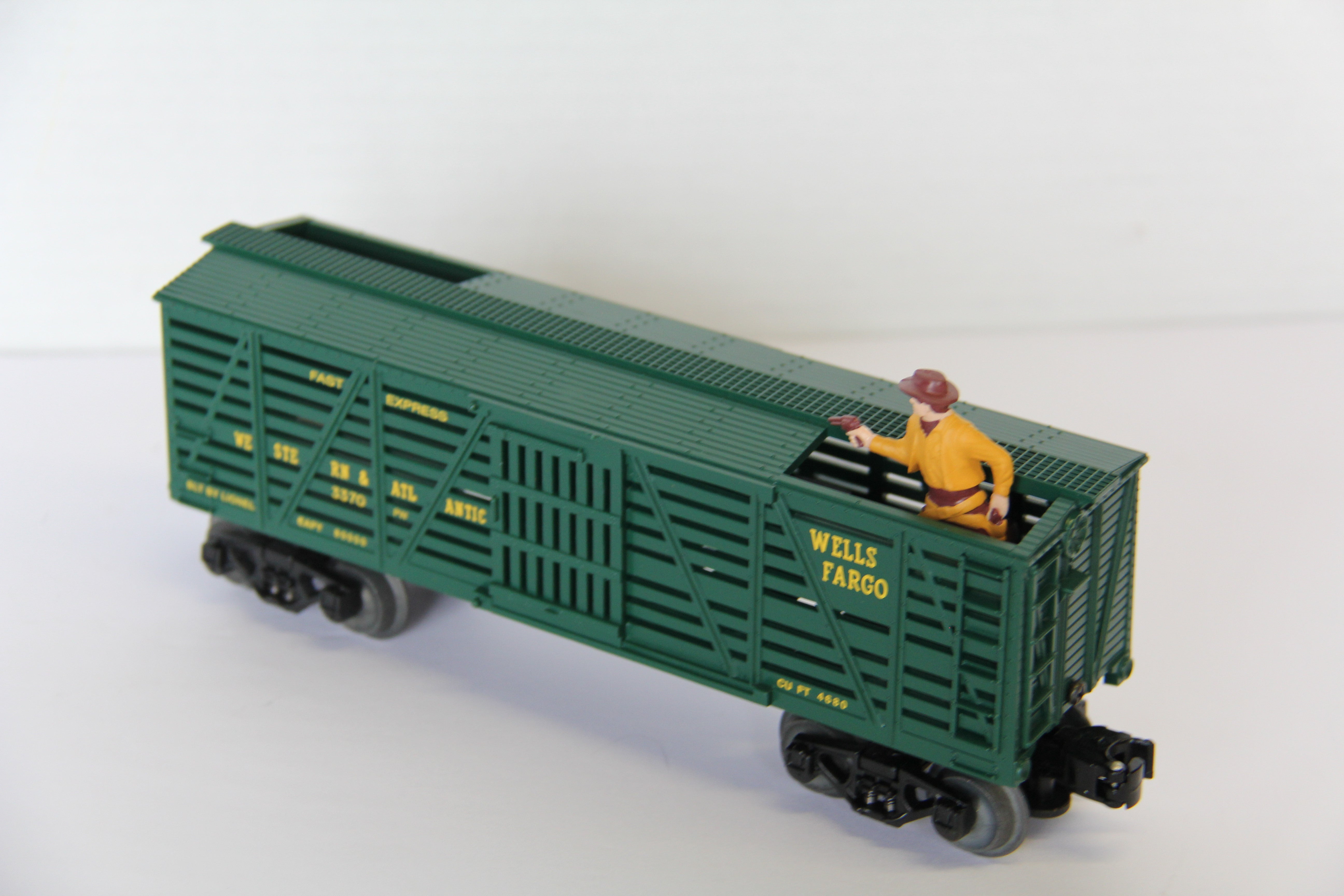 027 Lionel Celebration Series 6-26765 Sheriff & Outlaw Car #3730-Second hand-M7727