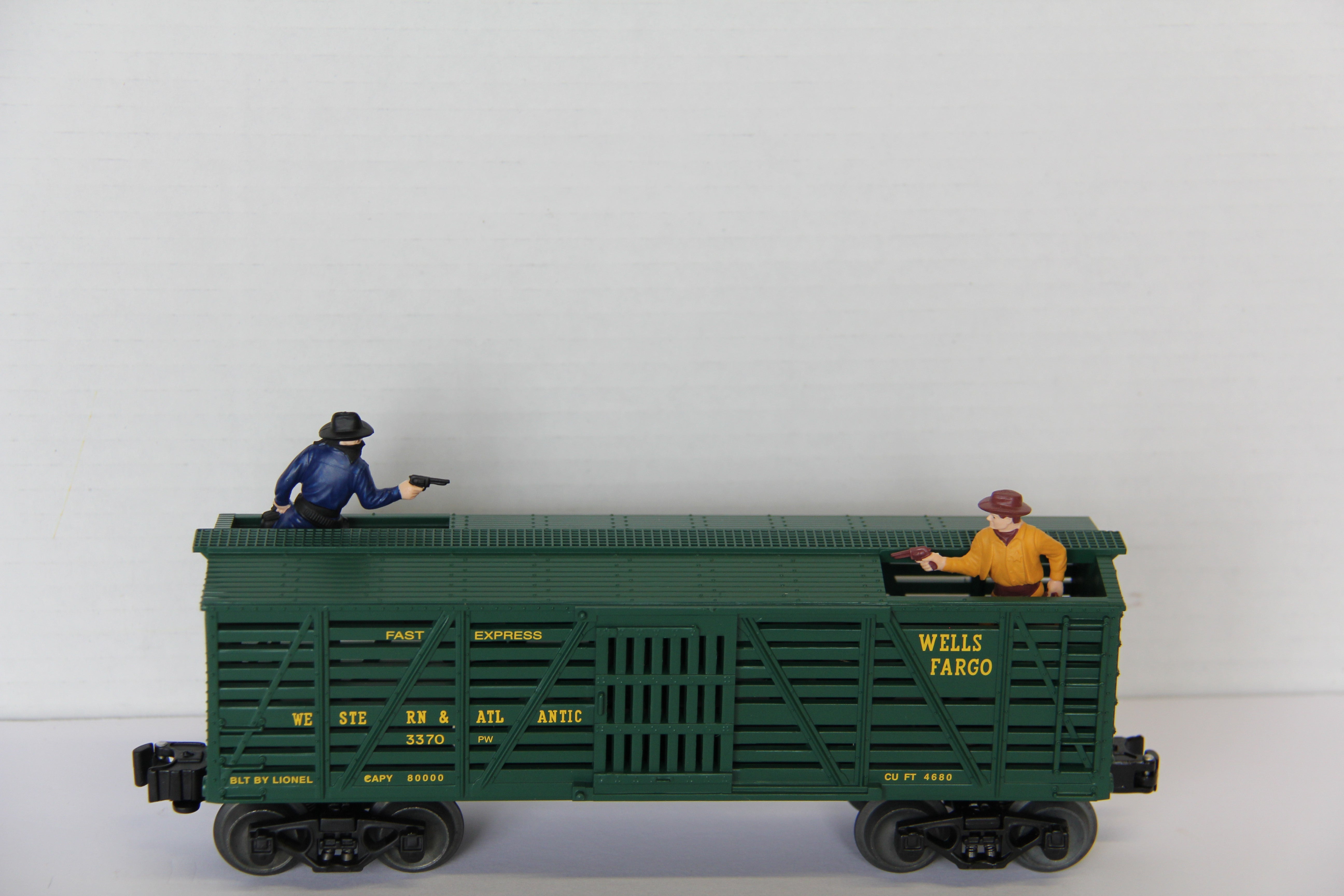 027 Lionel Celebration Series 6-26765 Sheriff & Outlaw Car #3730-Second hand-M7727